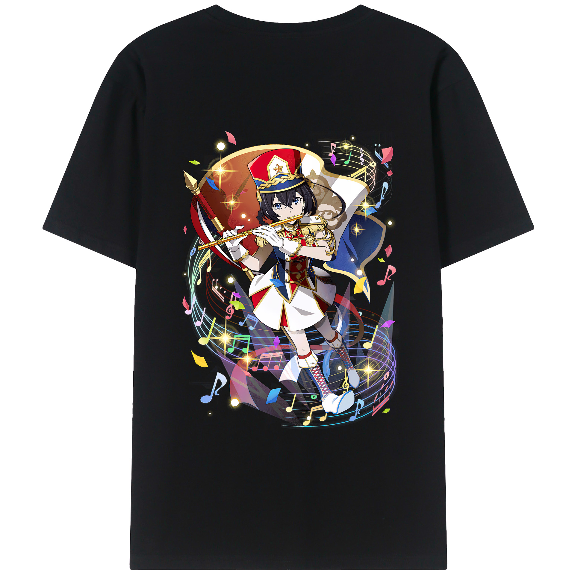 （画像用） 文豪ストレイドッグス Bungo Stray Dogs レディース半袖Tシャツ(バックプリント)