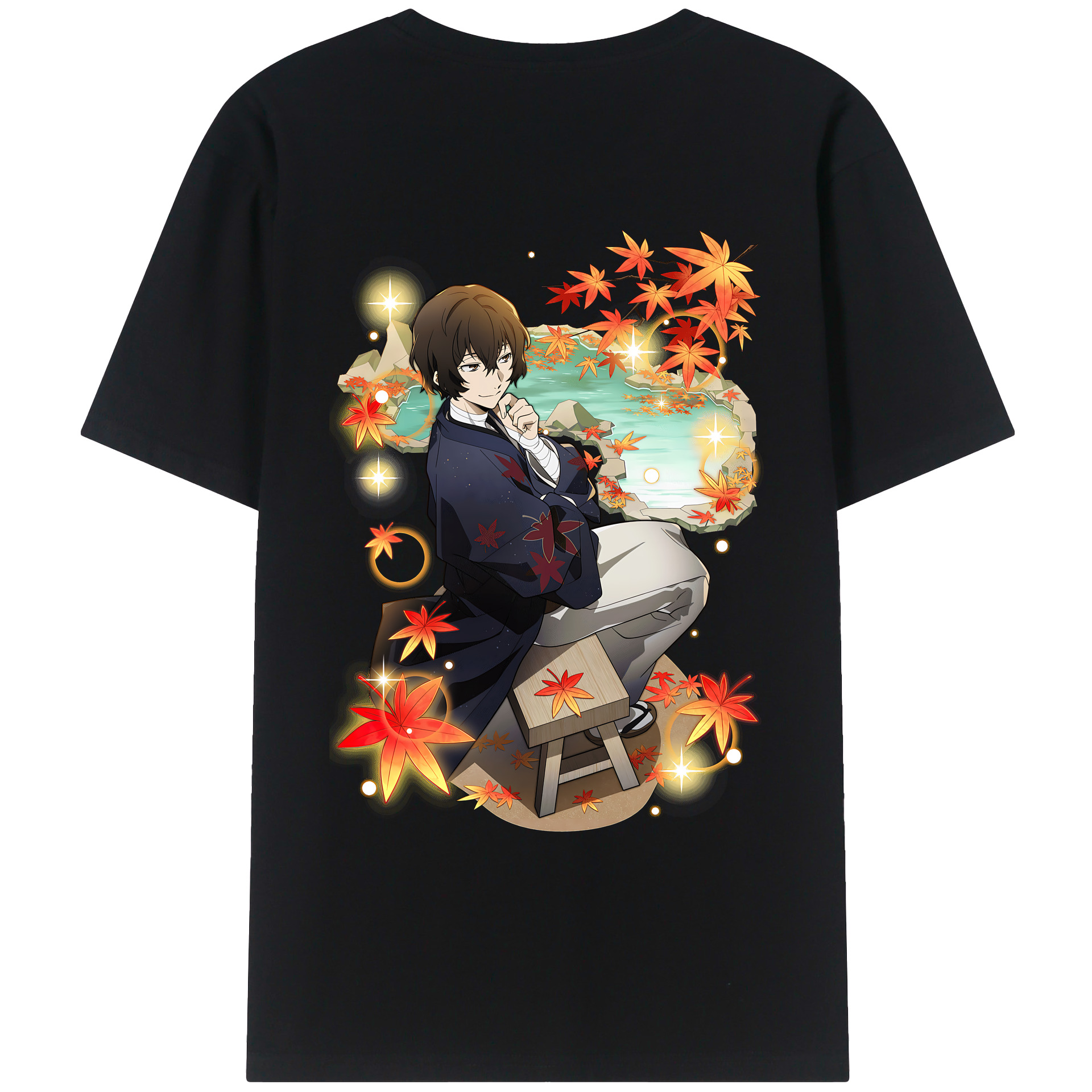 （画像用） 文豪ストレイドッグス Bungo Stray Dogs レディース半袖Tシャツ(バックプリント)