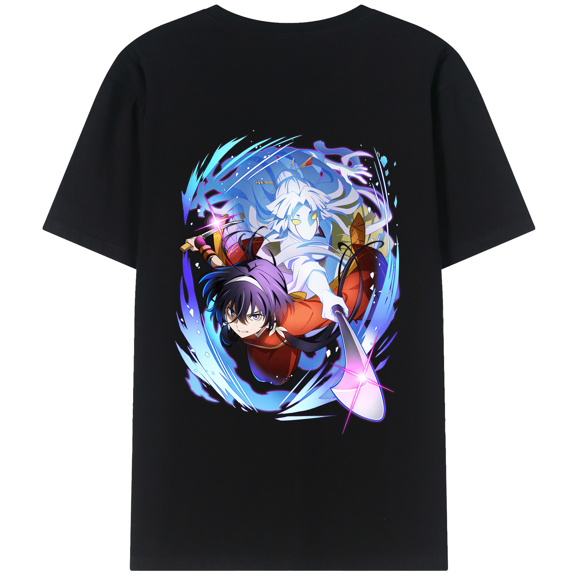 （画像用） 文豪ストレイドッグス Bungo Stray Dogs レディース半袖Tシャツ(バックプリント)