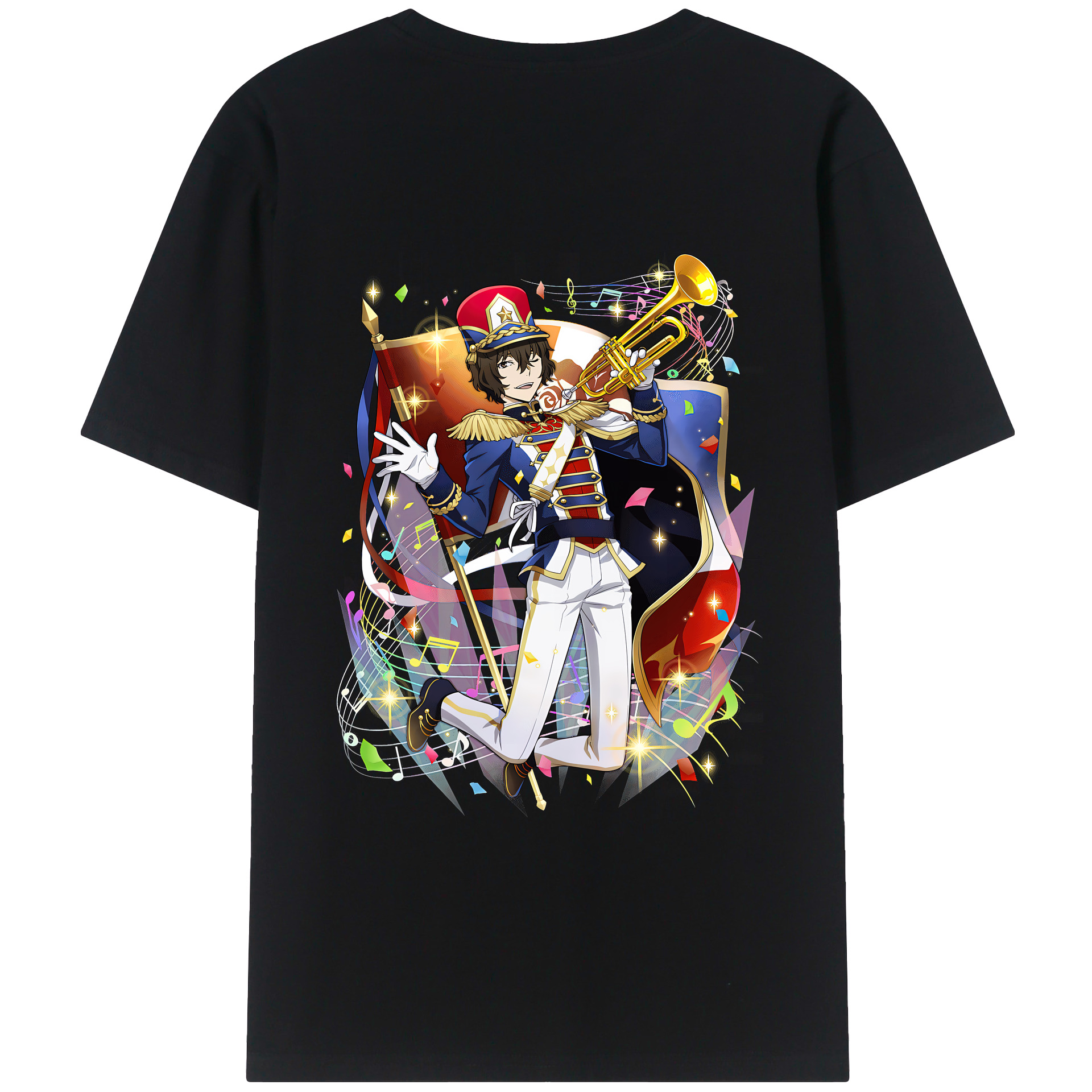 （画像用） 文豪ストレイドッグス Bungo Stray Dogs レディース半袖Tシャツ(バックプリント)