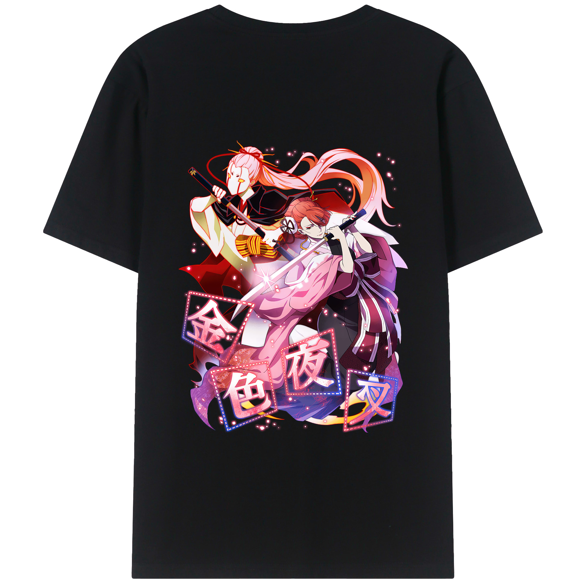 （画像用） 文豪ストレイドッグス Bungo Stray Dogs レディース半袖Tシャツ(バックプリント)