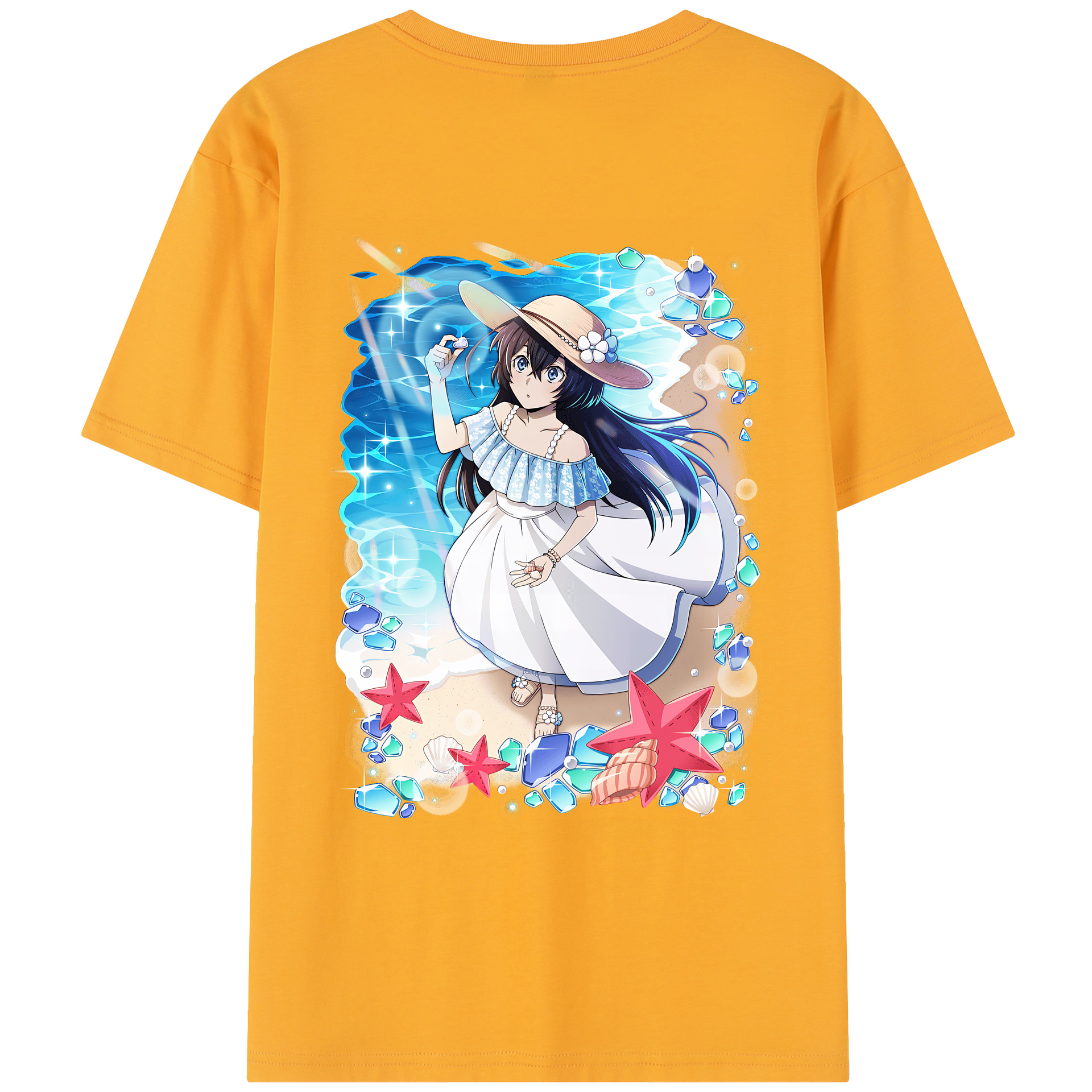 （画像用） 文豪ストレイドッグス Bungo Stray Dogs レディース半袖Tシャツ(バックプリント)