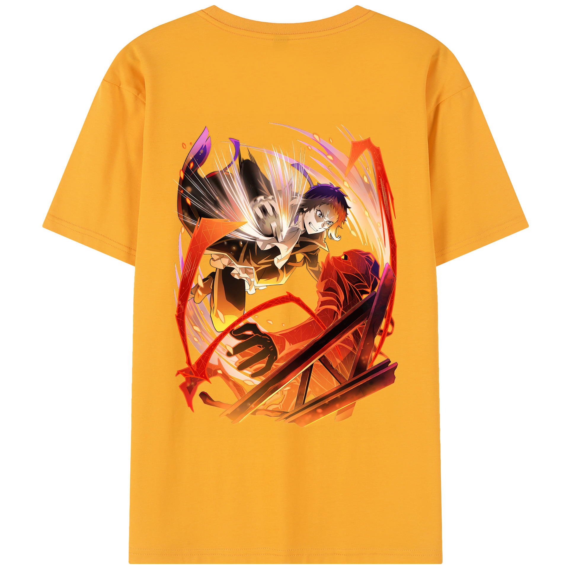 （画像用） 文豪ストレイドッグス Bungo Stray Dogs レディース半袖Tシャツ(バックプリント)