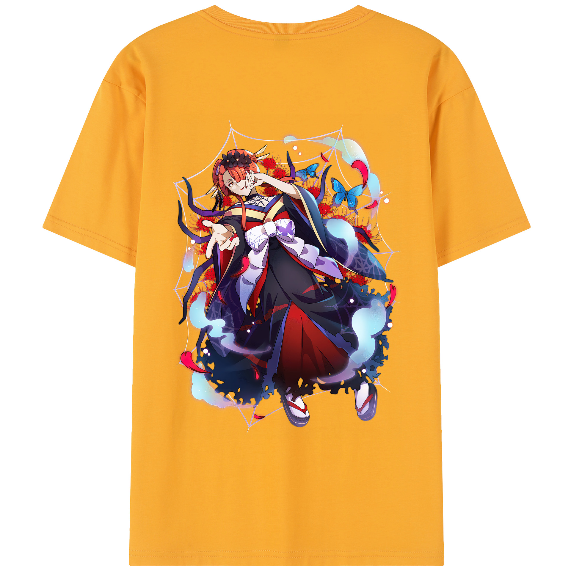 （画像用） 文豪ストレイドッグス Bungo Stray Dogs レディース半袖Tシャツ(バックプリント)