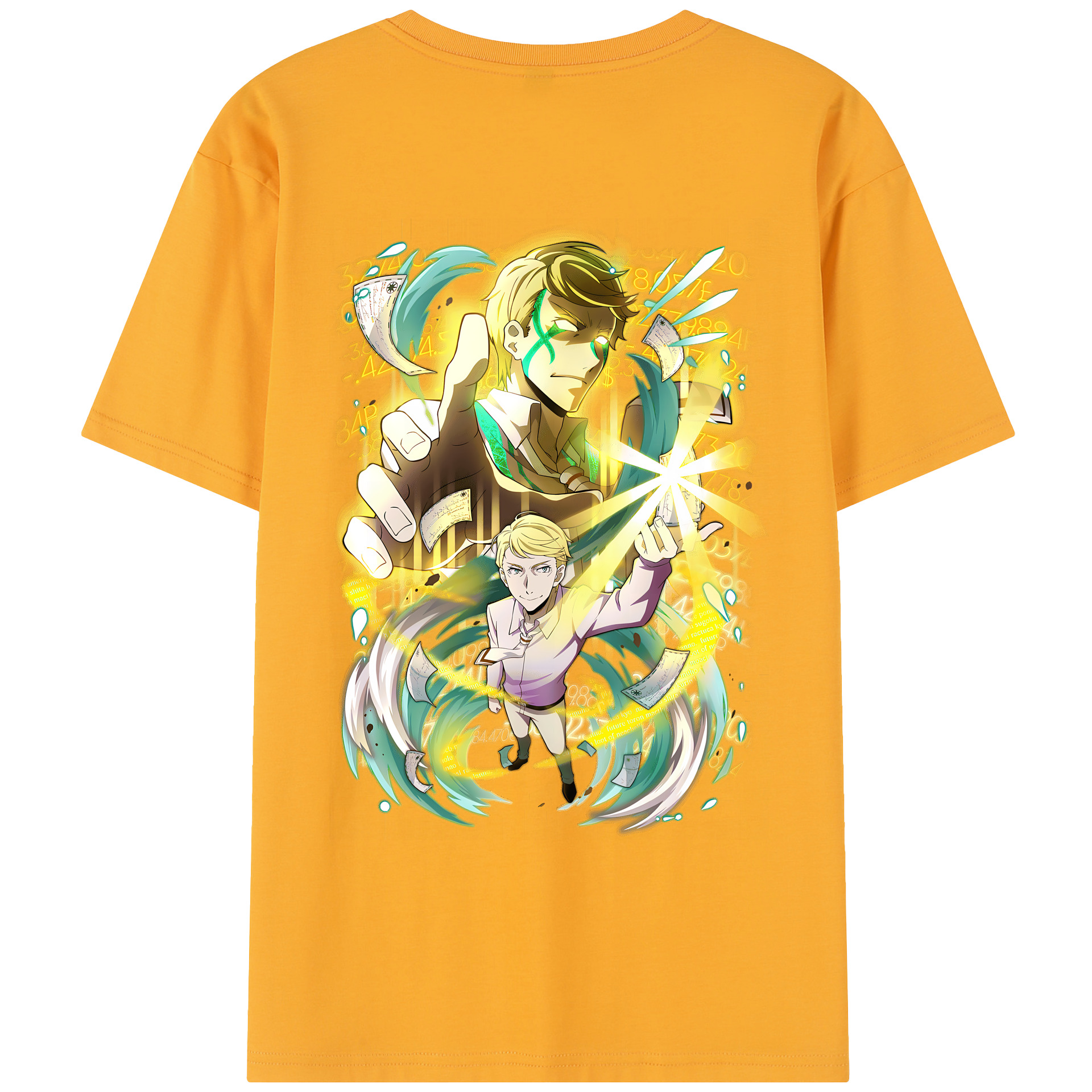 （画像用） 文豪ストレイドッグス Bungo Stray Dogs レディース半袖Tシャツ(バックプリント)