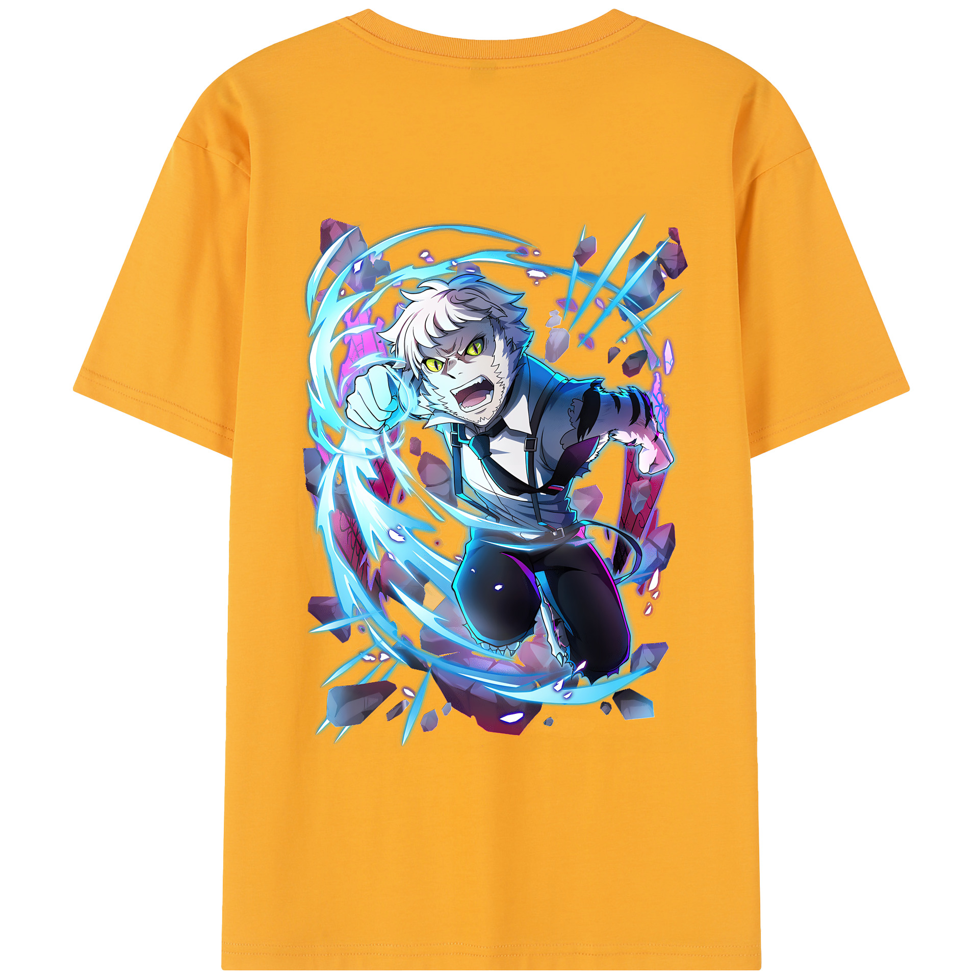 （画像用） 文豪ストレイドッグス Bungo Stray Dogs レディース半袖Tシャツ(バックプリント)
