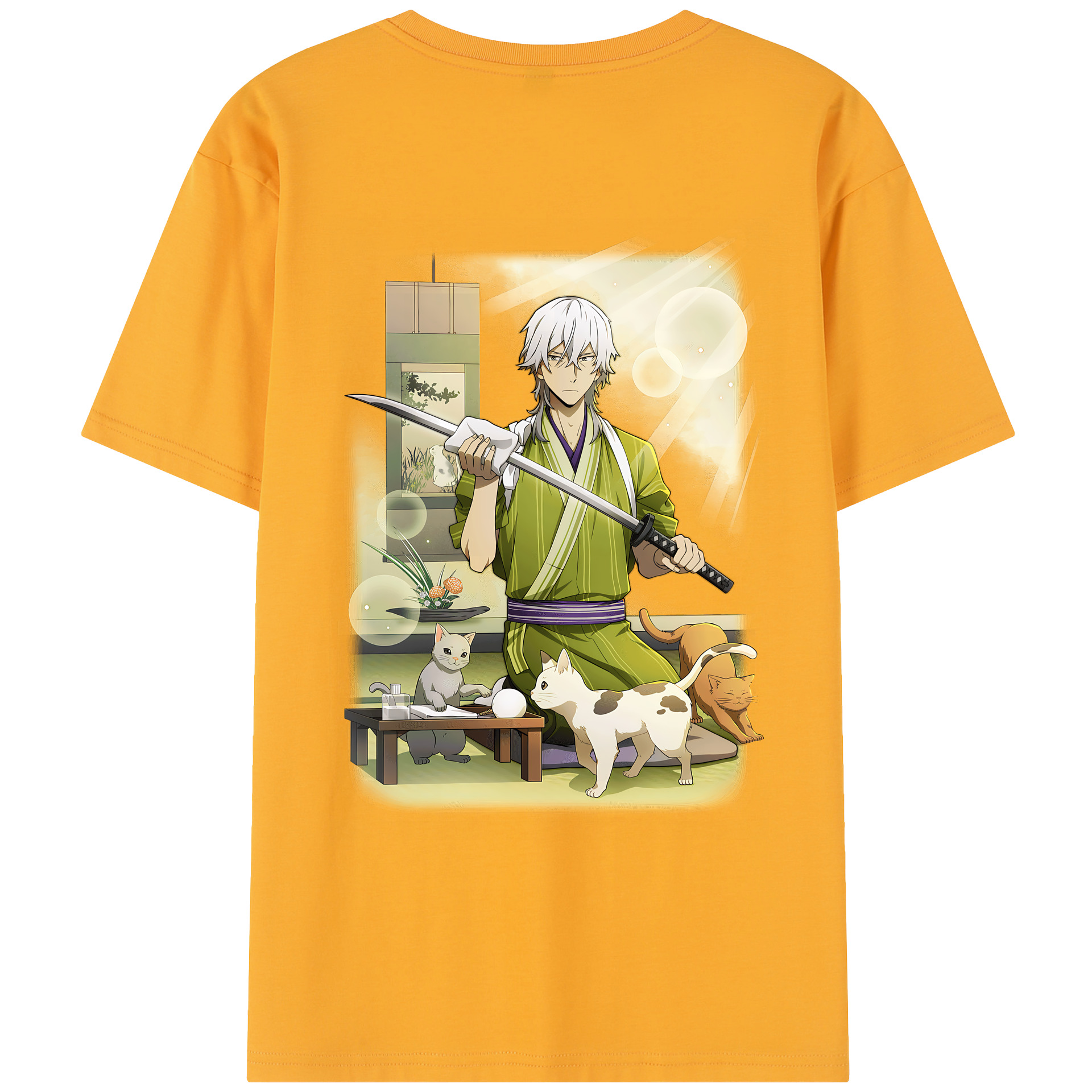 （画像用） 文豪ストレイドッグス Bungo Stray Dogs レディース半袖Tシャツ(バックプリント)