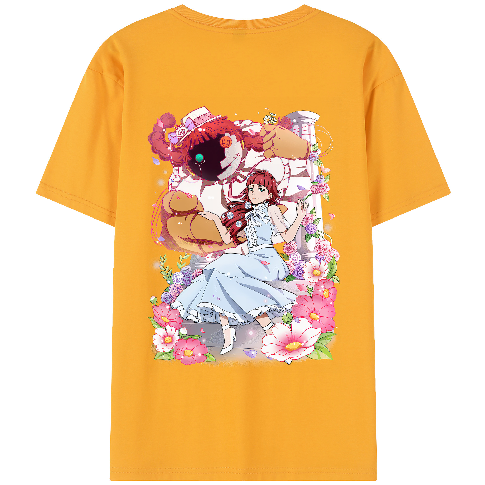 （画像用） 文豪ストレイドッグス Bungo Stray Dogs レディース半袖Tシャツ(バックプリント)