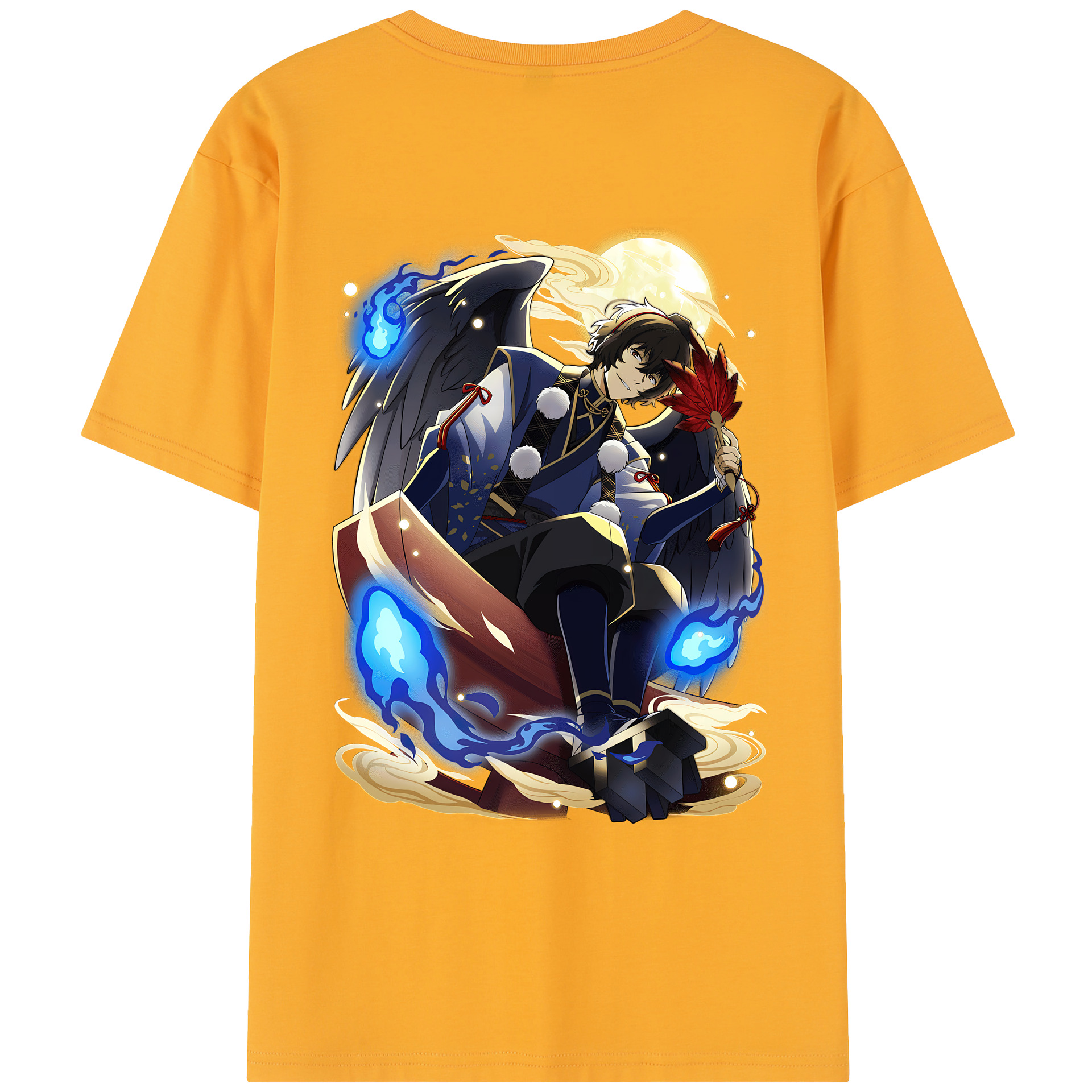 （画像用） 文豪ストレイドッグス Bungo Stray Dogs レディース半袖Tシャツ(バックプリント)