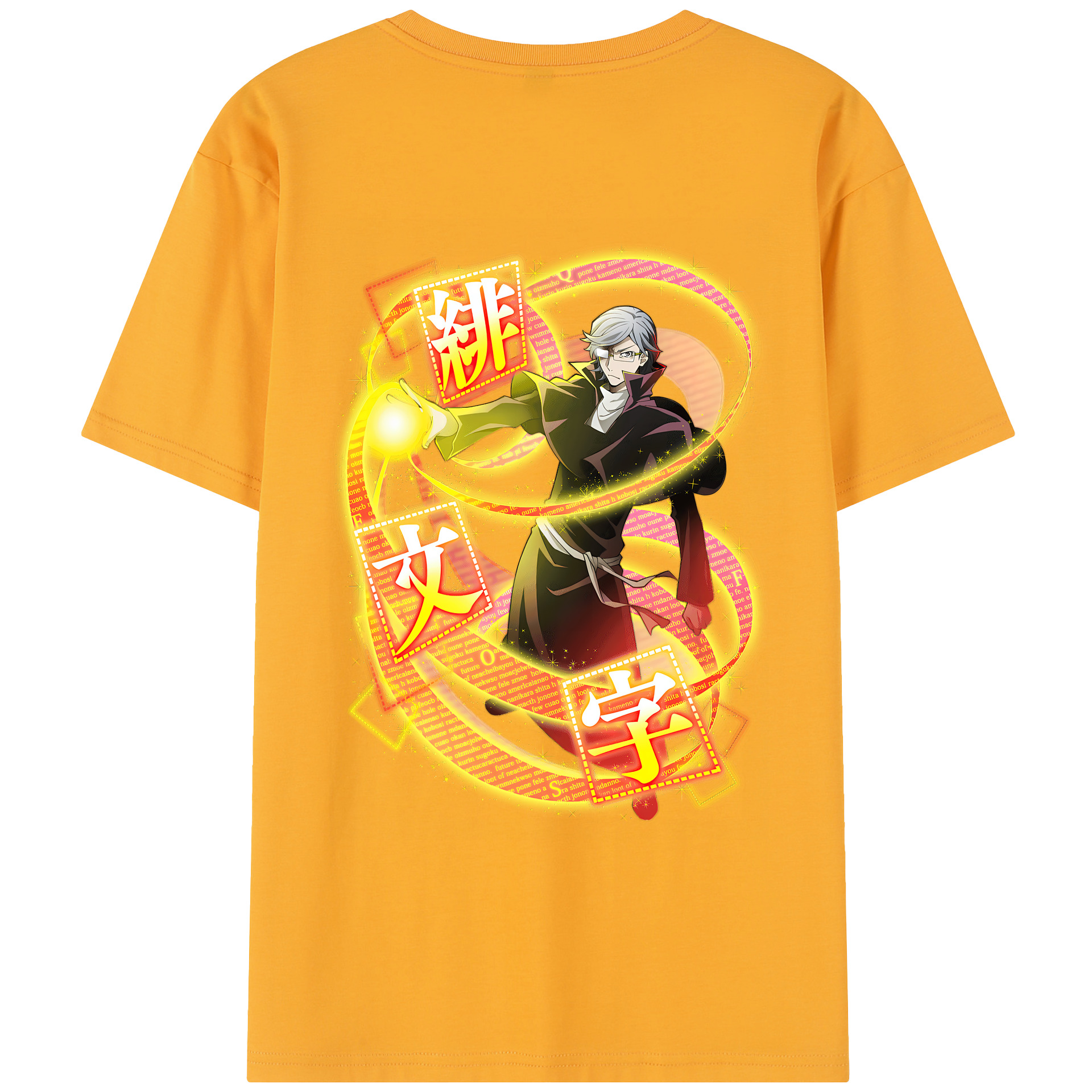 （画像用） 文豪ストレイドッグス Bungo Stray Dogs レディース半袖Tシャツ(バックプリント)