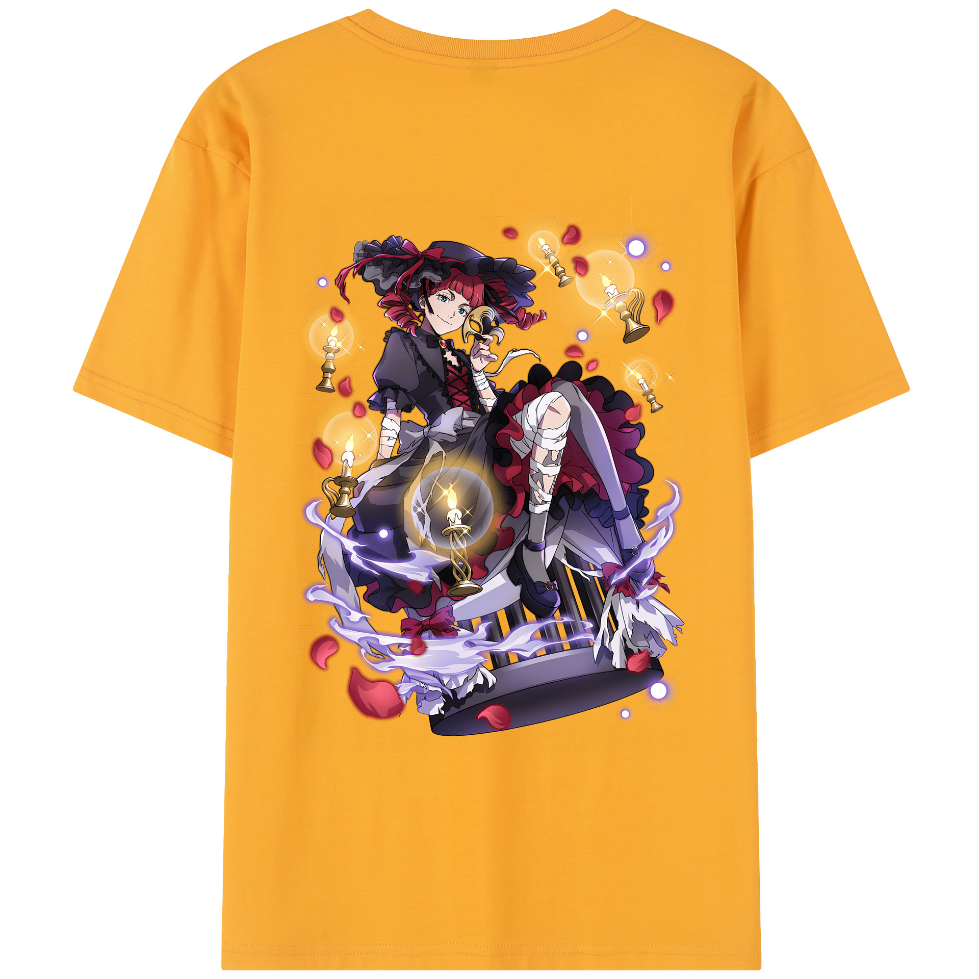（画像用） 文豪ストレイドッグス Bungo Stray Dogs レディース半袖Tシャツ(バックプリント)