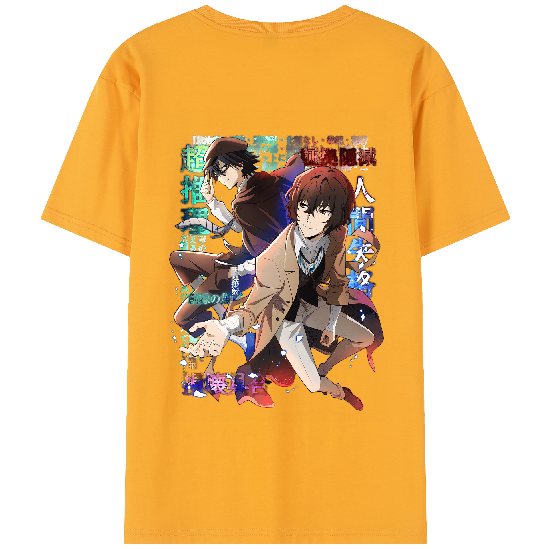 （画像用） 文豪ストレイドッグス Bungo Stray Dogs レディース半袖Tシャツ(バックプリント)