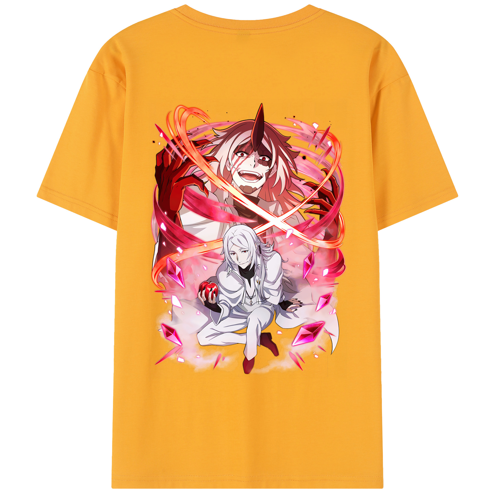 （画像用） 文豪ストレイドッグス Bungo Stray Dogs レディース半袖Tシャツ(バックプリント)