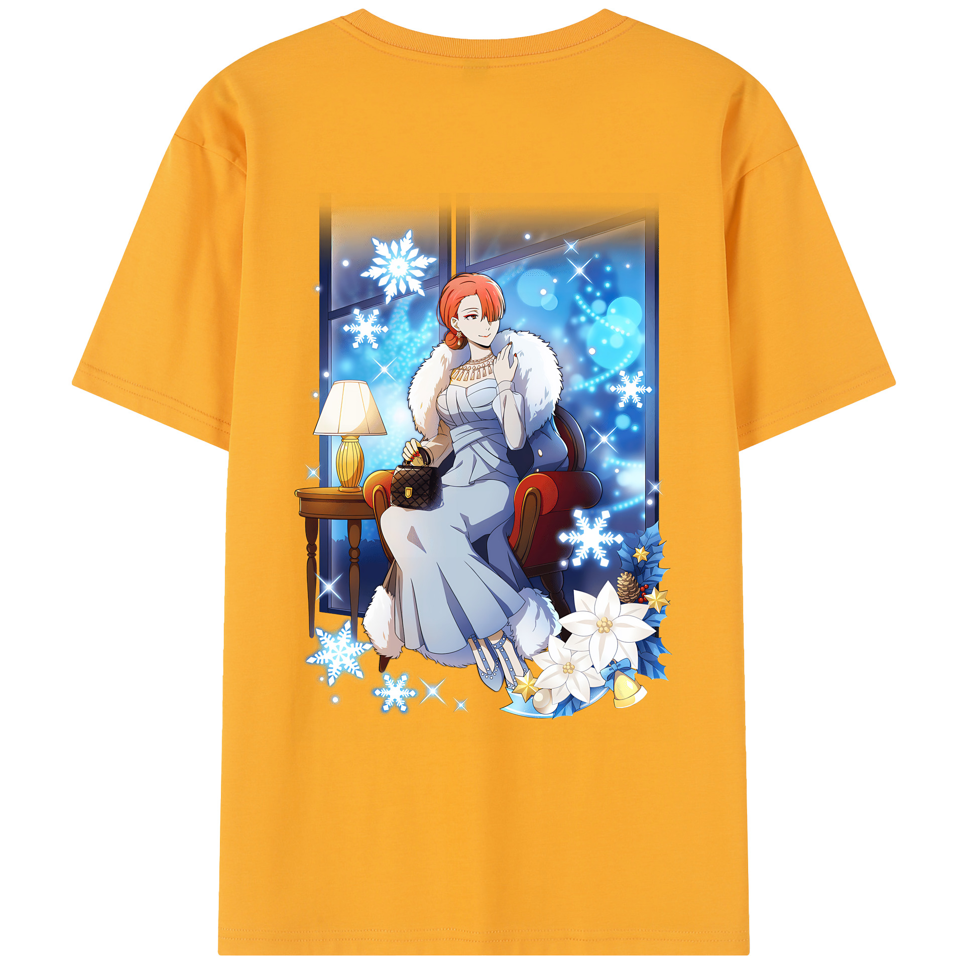（画像用） 文豪ストレイドッグス Bungo Stray Dogs レディース半袖Tシャツ(バックプリント)