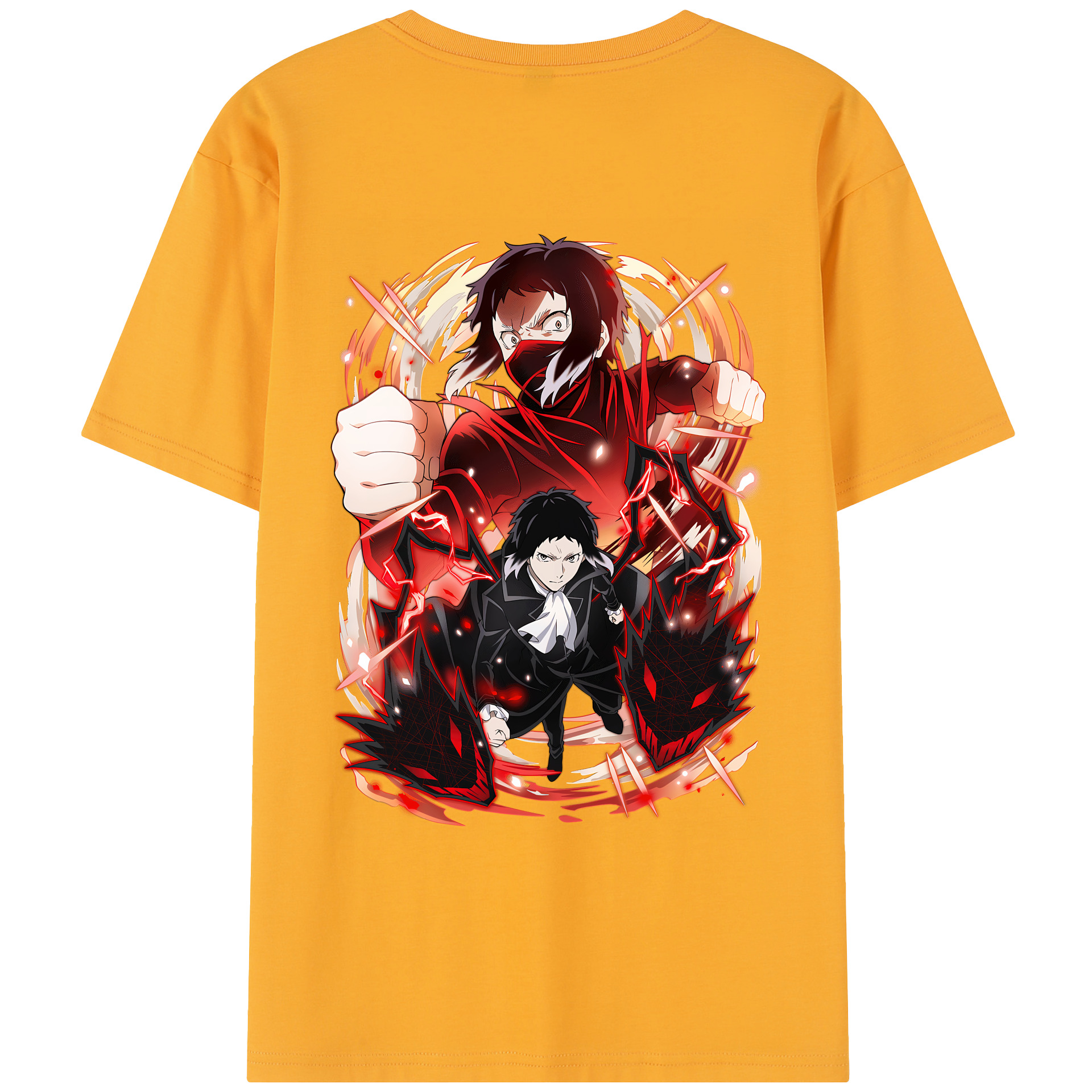 文豪ストレイドッグス Bungo Stray Dogs レディース半袖Tシャツ(バックプリント)
