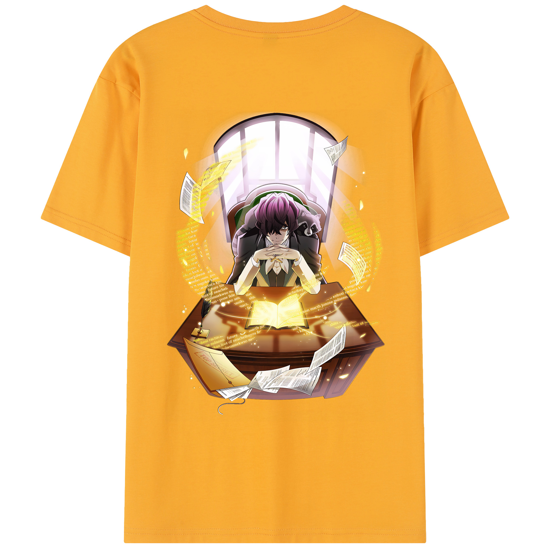 （画像用） 文豪ストレイドッグス Bungo Stray Dogs レディース半袖Tシャツ(バックプリント)