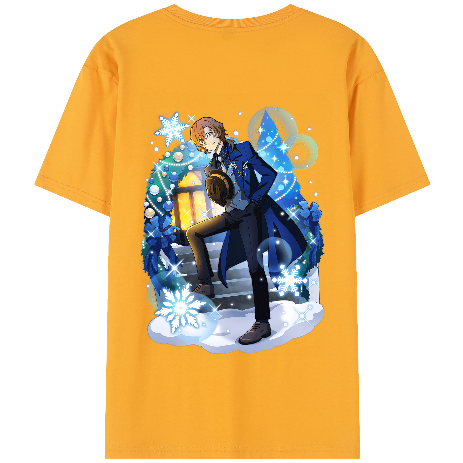 （画像用） 文豪ストレイドッグス Bungo Stray Dogs レディース半袖Tシャツ(バックプリント)