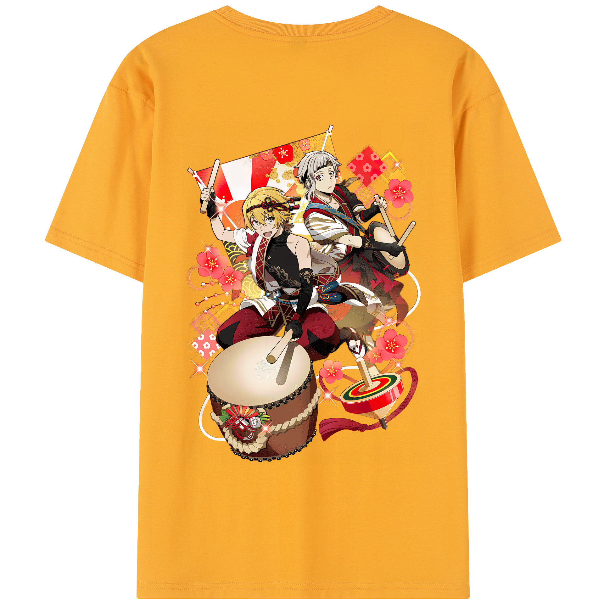 （画像用） 文豪ストレイドッグス Bungo Stray Dogs レディース半袖Tシャツ(バックプリント)