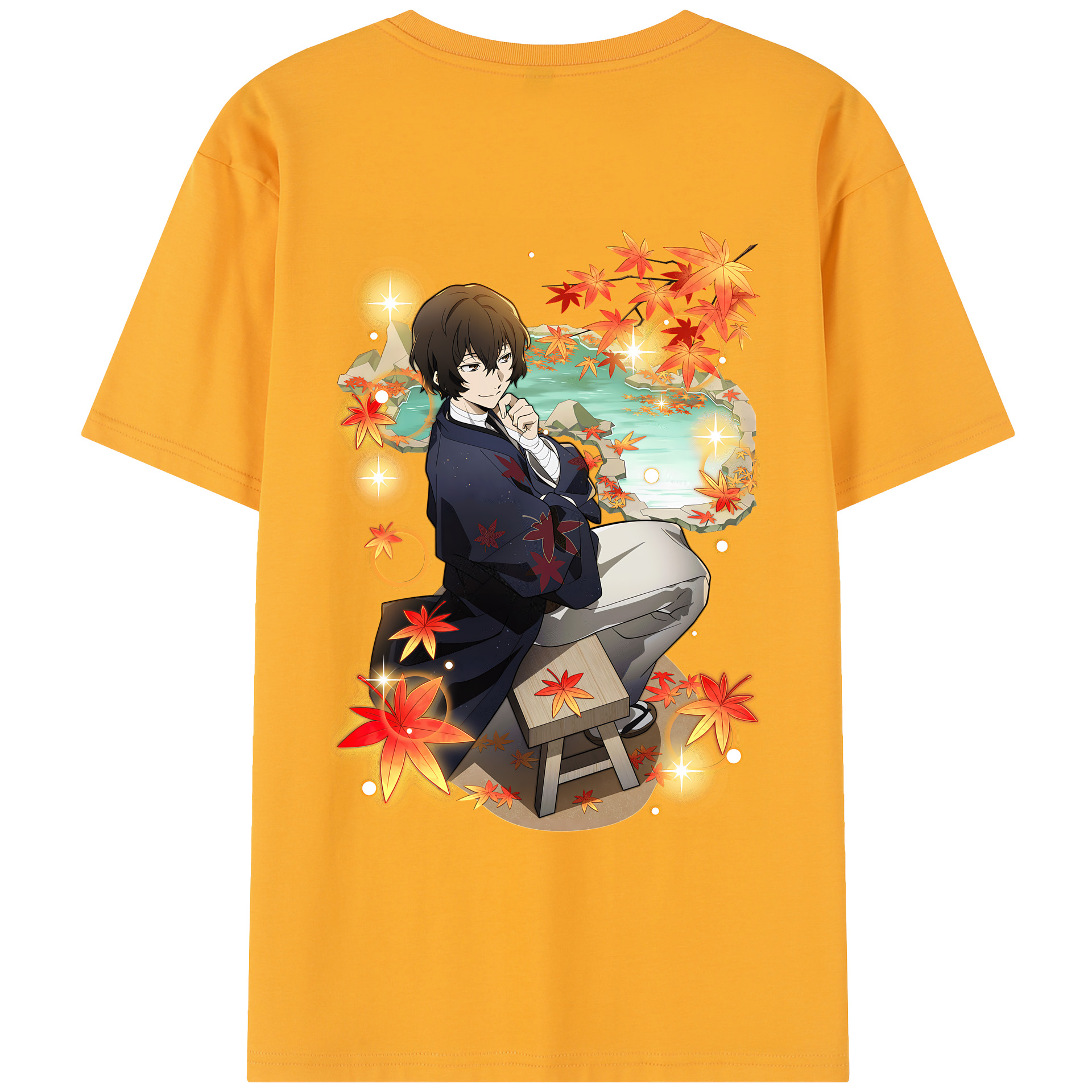 （画像用） 文豪ストレイドッグス Bungo Stray Dogs レディース半袖Tシャツ(バックプリント)