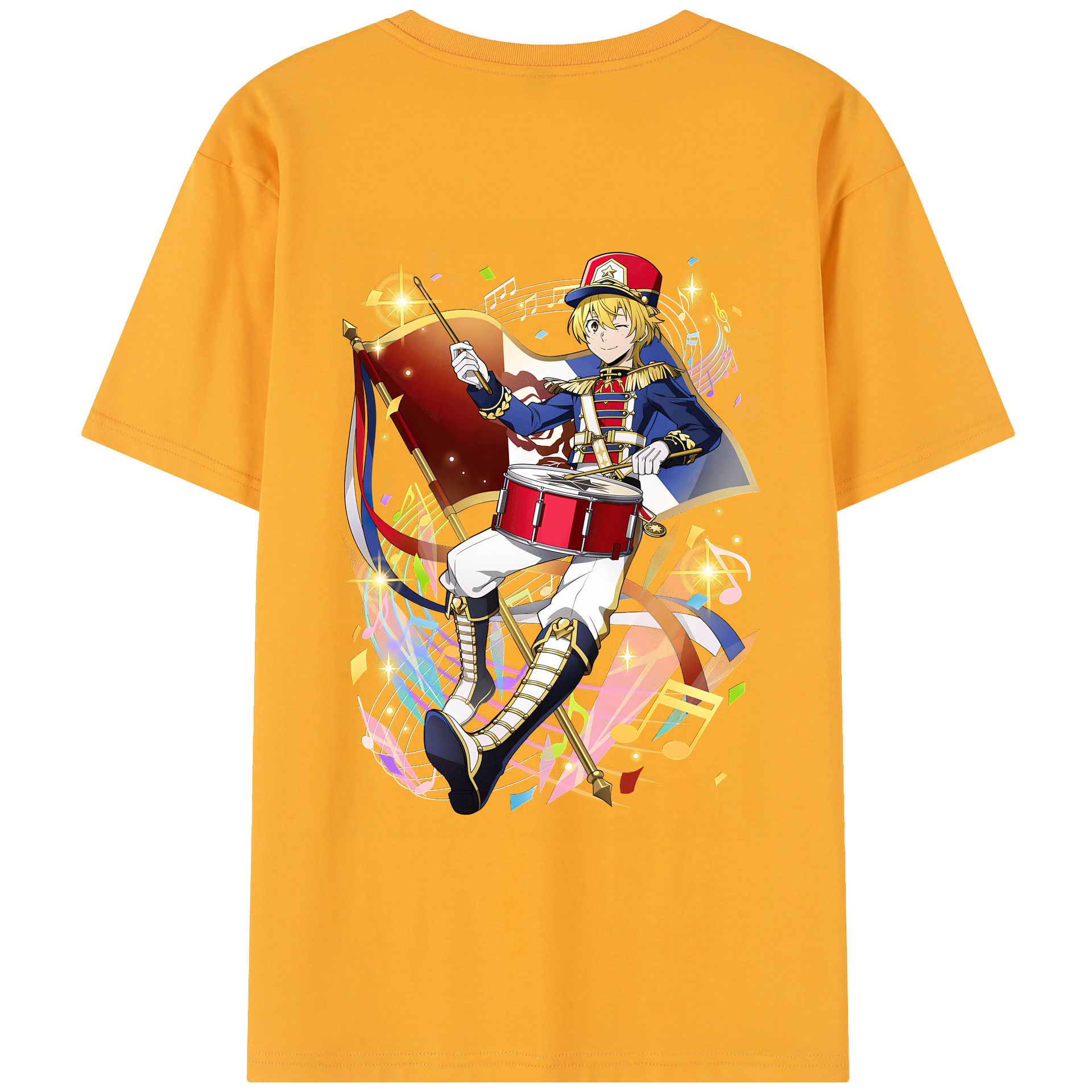 （画像用） 文豪ストレイドッグス Bungo Stray Dogs レディース半袖Tシャツ(バックプリント)