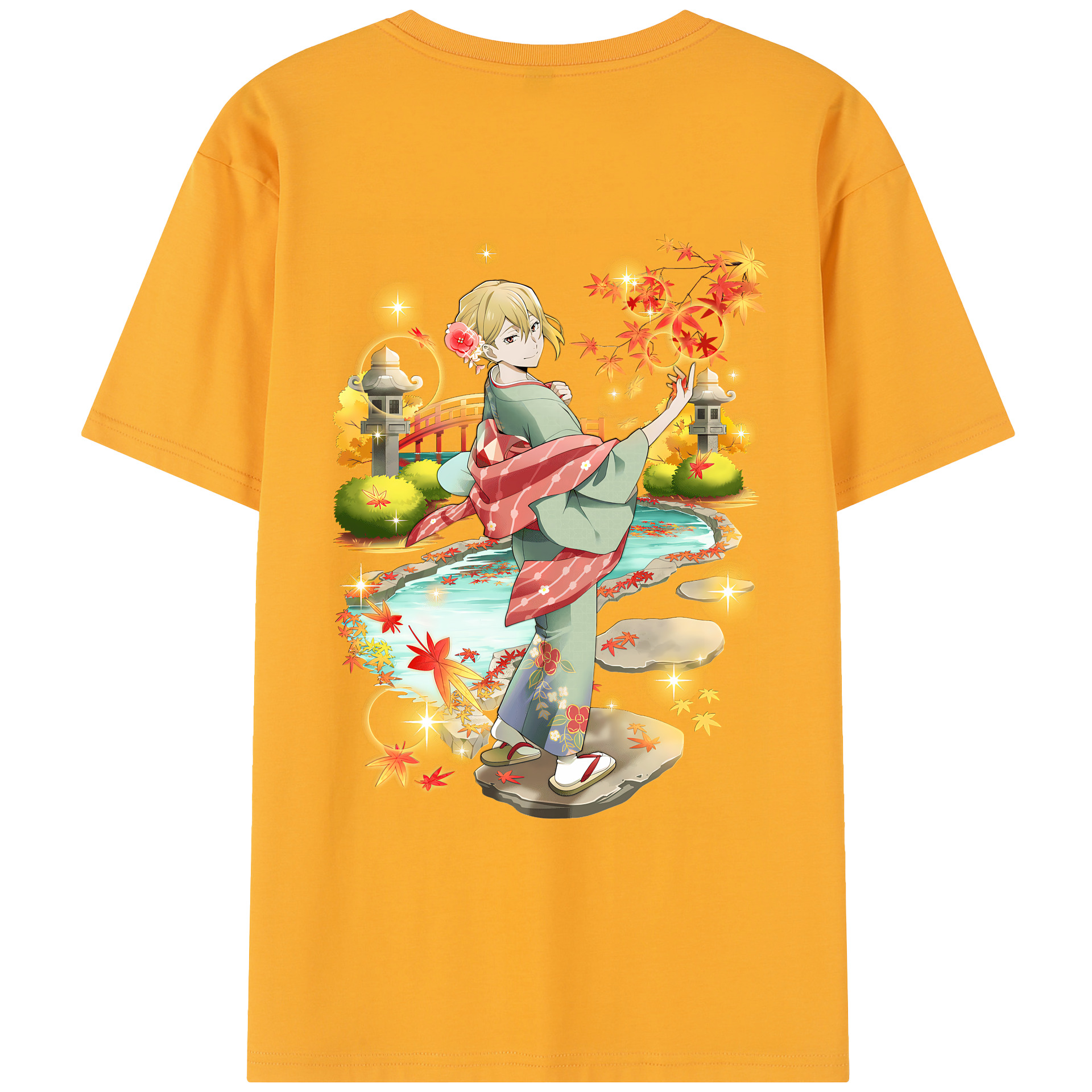（画像用） 文豪ストレイドッグス Bungo Stray Dogs レディース半袖Tシャツ(バックプリント)