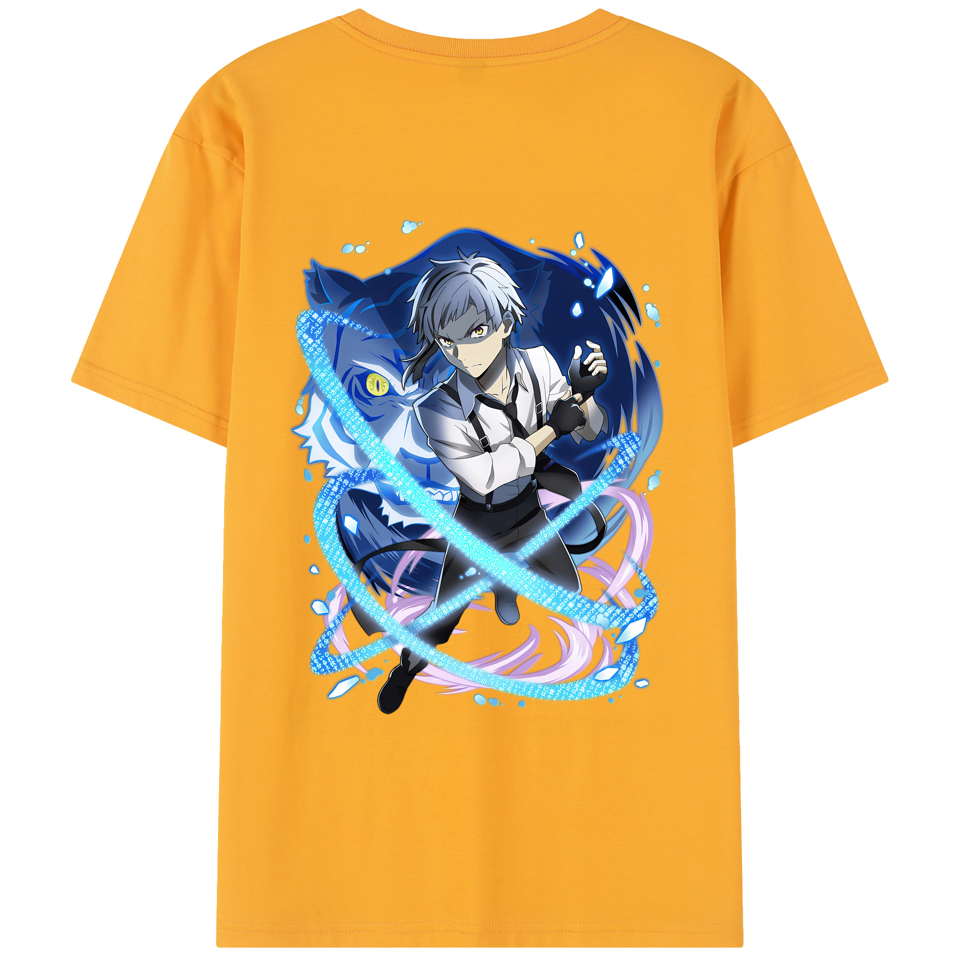 （画像用） 文豪ストレイドッグス Bungo Stray Dogs レディース半袖Tシャツ(バックプリント)