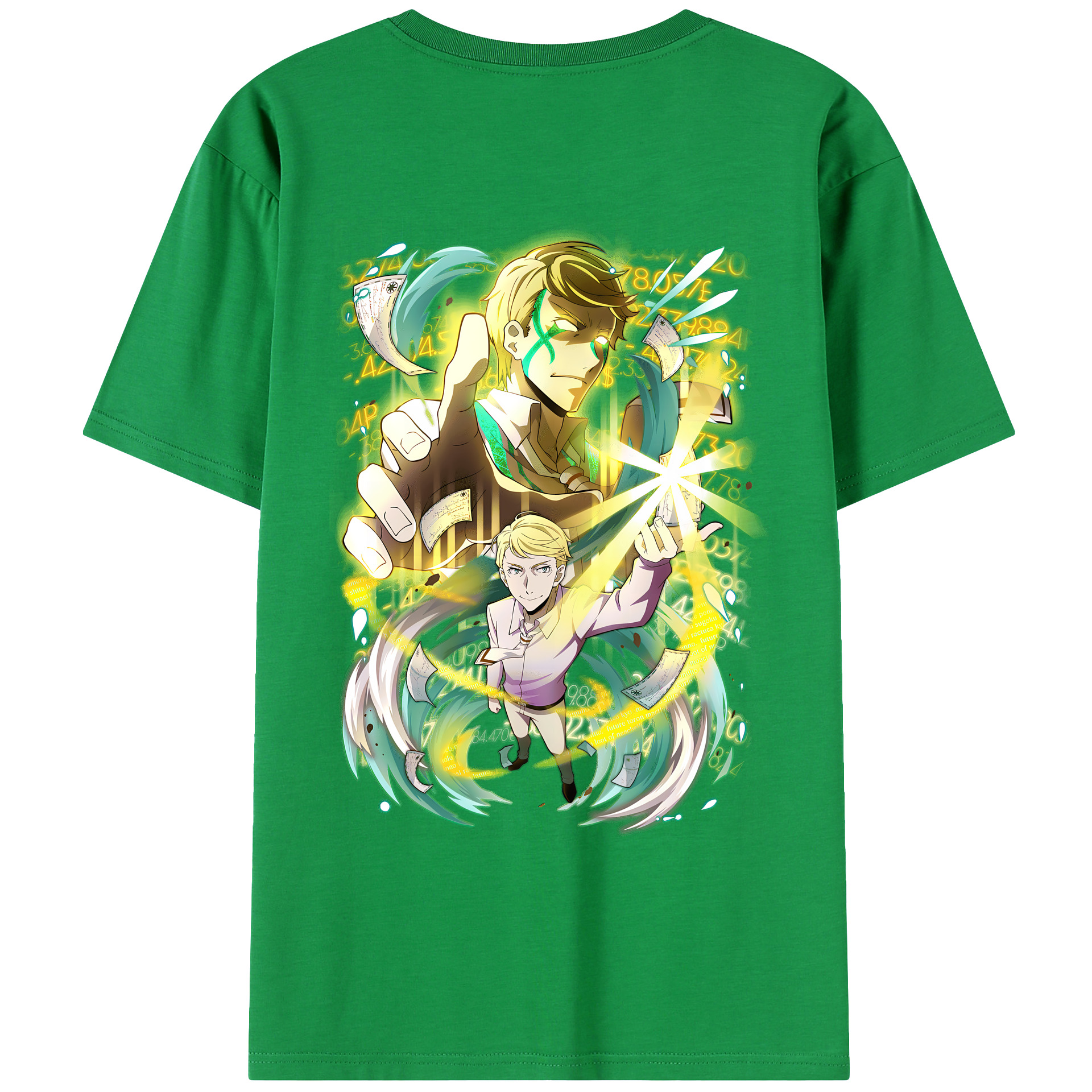 （画像用） 文豪ストレイドッグス Bungo Stray Dogs レディース半袖Tシャツ(バックプリント)