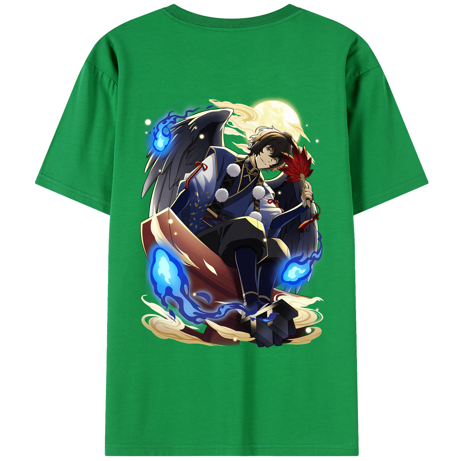 （画像用） 文豪ストレイドッグス Bungo Stray Dogs レディース半袖Tシャツ(バックプリント)
