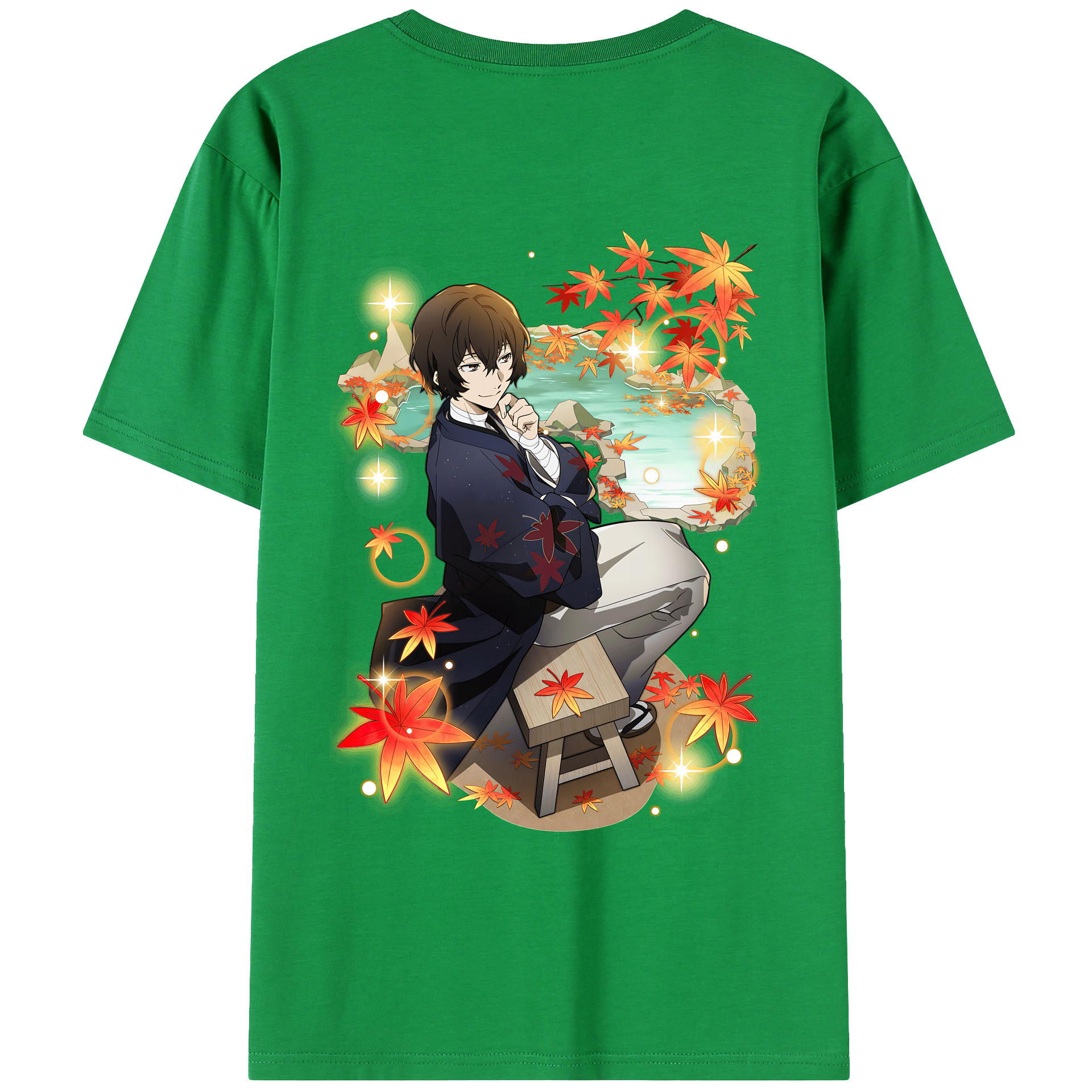 （画像用） 文豪ストレイドッグス Bungo Stray Dogs レディース半袖Tシャツ(バックプリント)