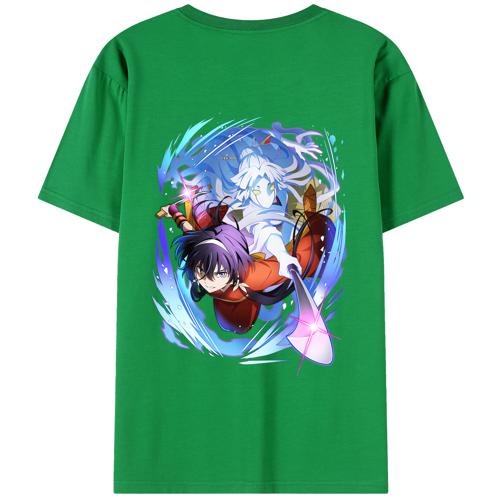 （画像用） 文豪ストレイドッグス Bungo Stray Dogs レディース半袖Tシャツ(バックプリント)