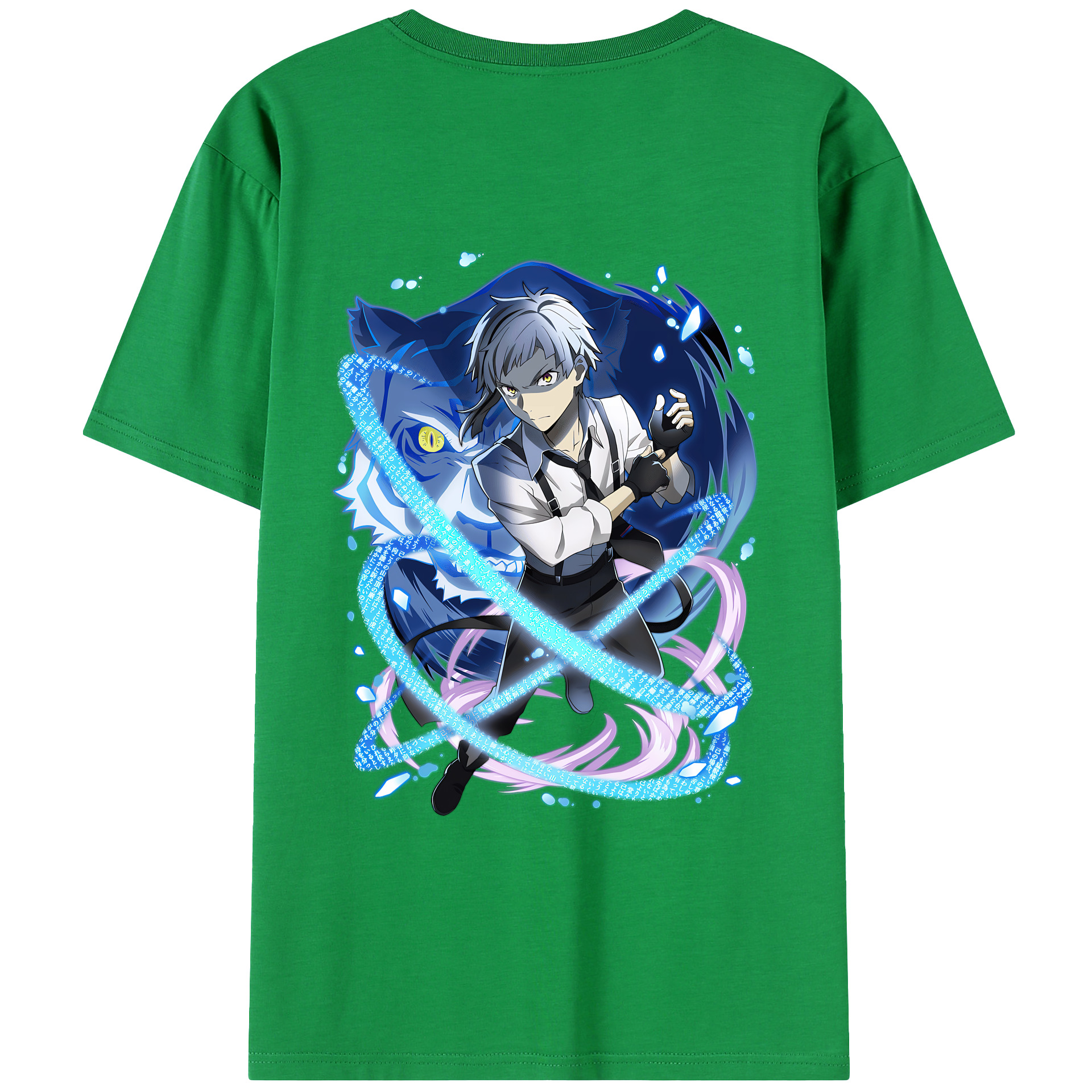 （画像用） 文豪ストレイドッグス Bungo Stray Dogs レディース半袖Tシャツ(バックプリント)