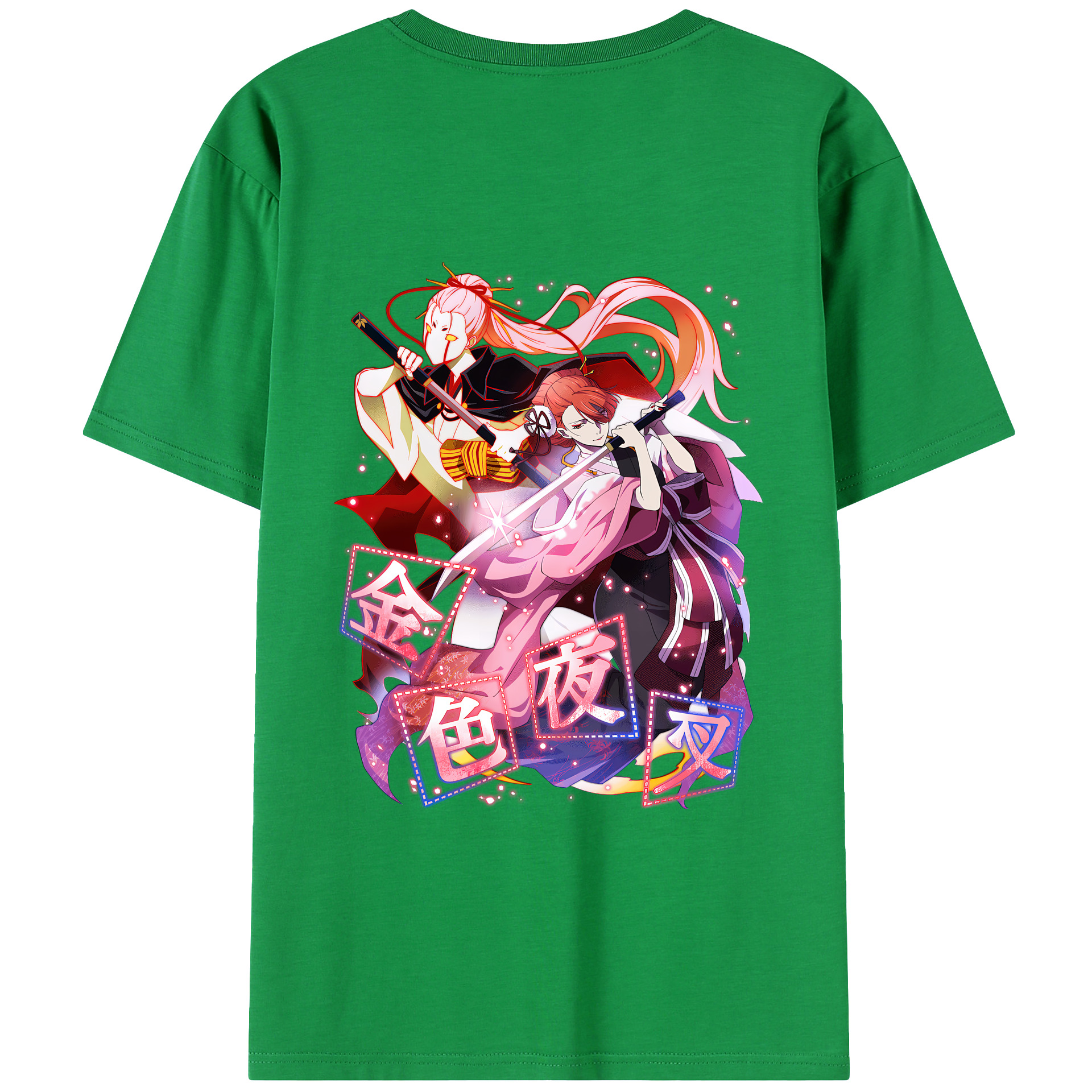 （画像用） 文豪ストレイドッグス Bungo Stray Dogs レディース半袖Tシャツ(バックプリント)