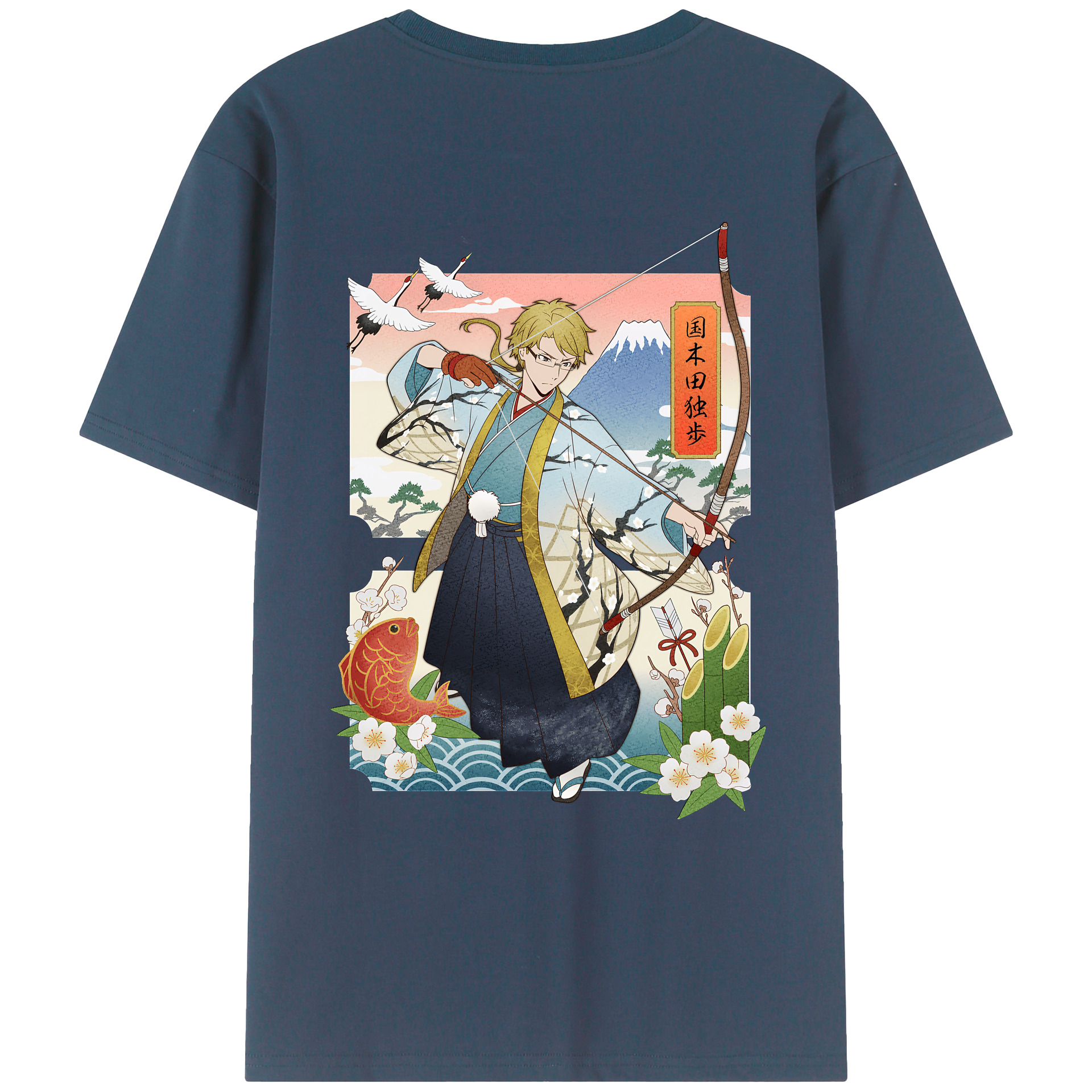 （画像用） 文豪ストレイドッグス Bungo Stray Dogs レディース半袖Tシャツ(バックプリント)