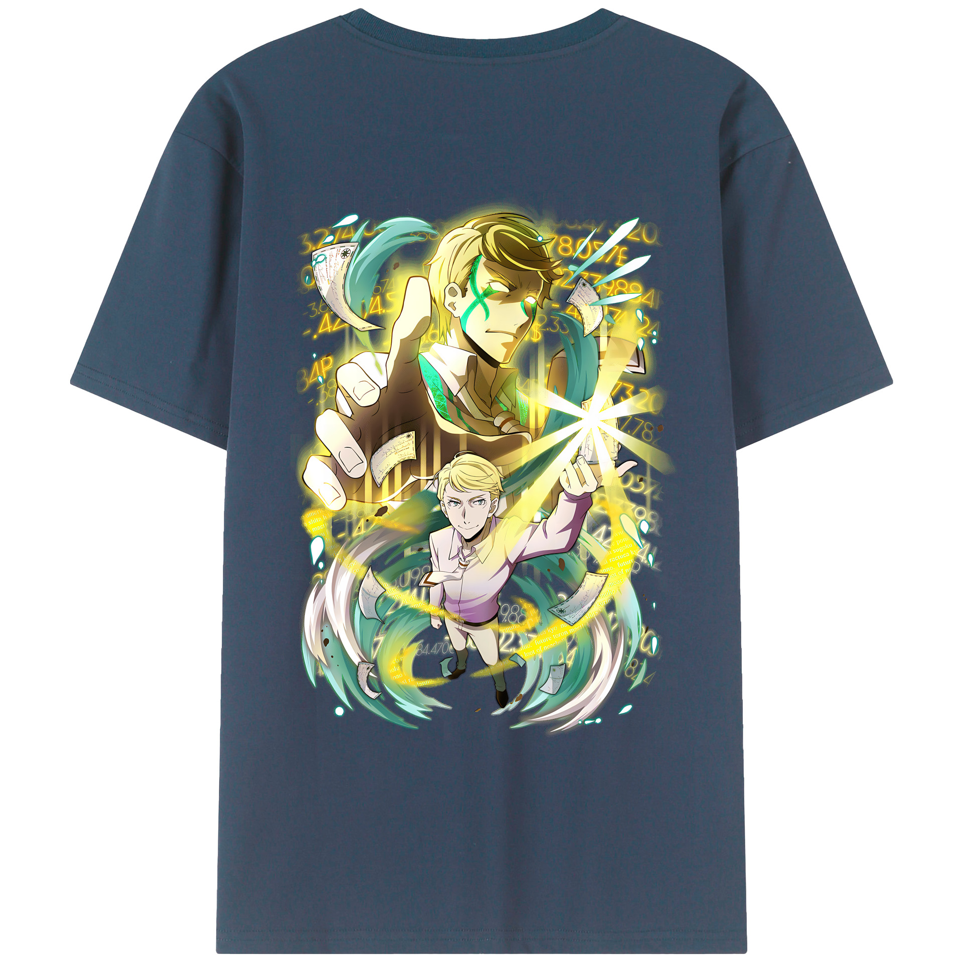 （画像用） 文豪ストレイドッグス Bungo Stray Dogs レディース半袖Tシャツ(バックプリント)