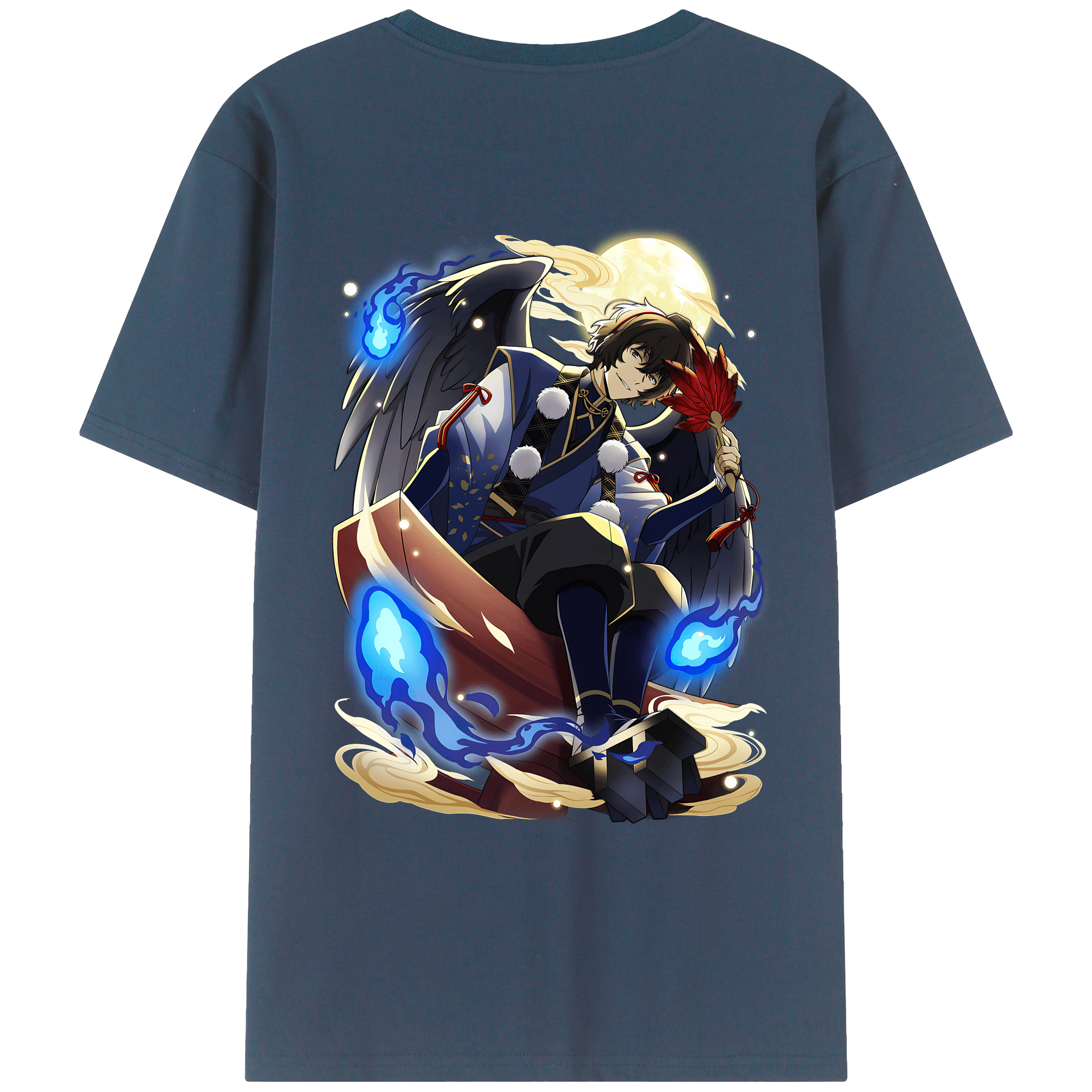（画像用） 文豪ストレイドッグス Bungo Stray Dogs レディース半袖Tシャツ(バックプリント)