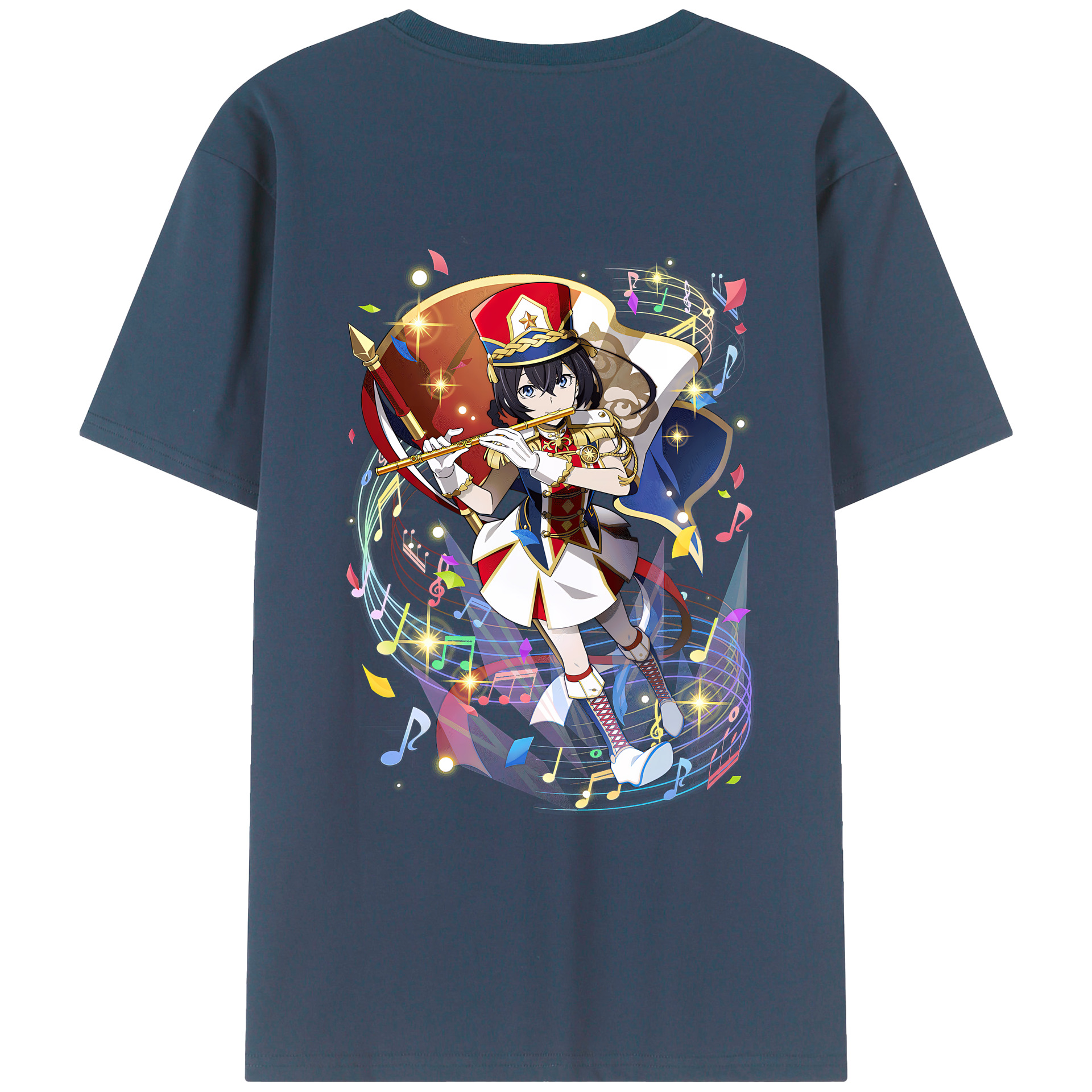 （画像用） 文豪ストレイドッグス Bungo Stray Dogs レディース半袖Tシャツ(バックプリント)