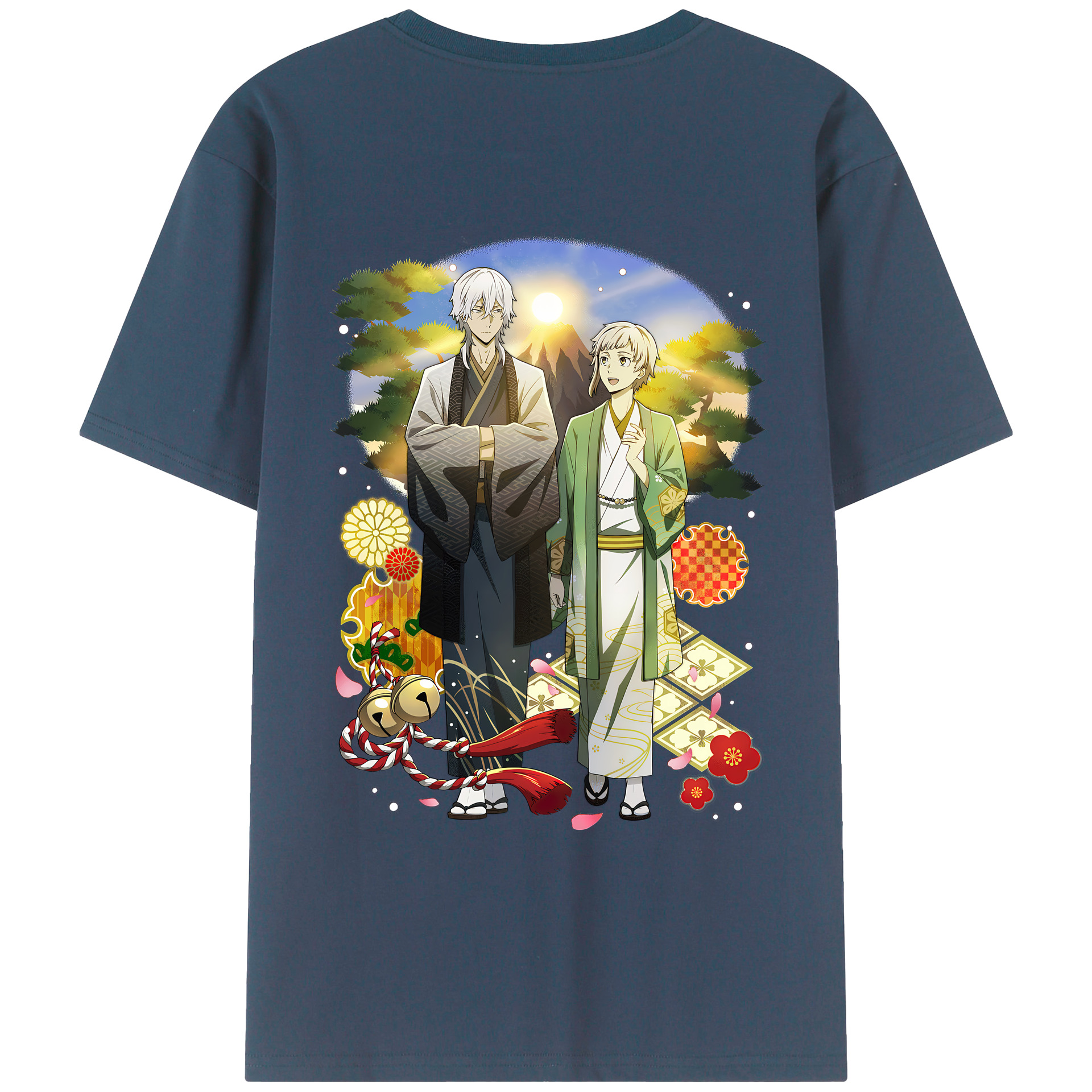 （画像用） 文豪ストレイドッグス Bungo Stray Dogs レディース半袖Tシャツ(バックプリント)