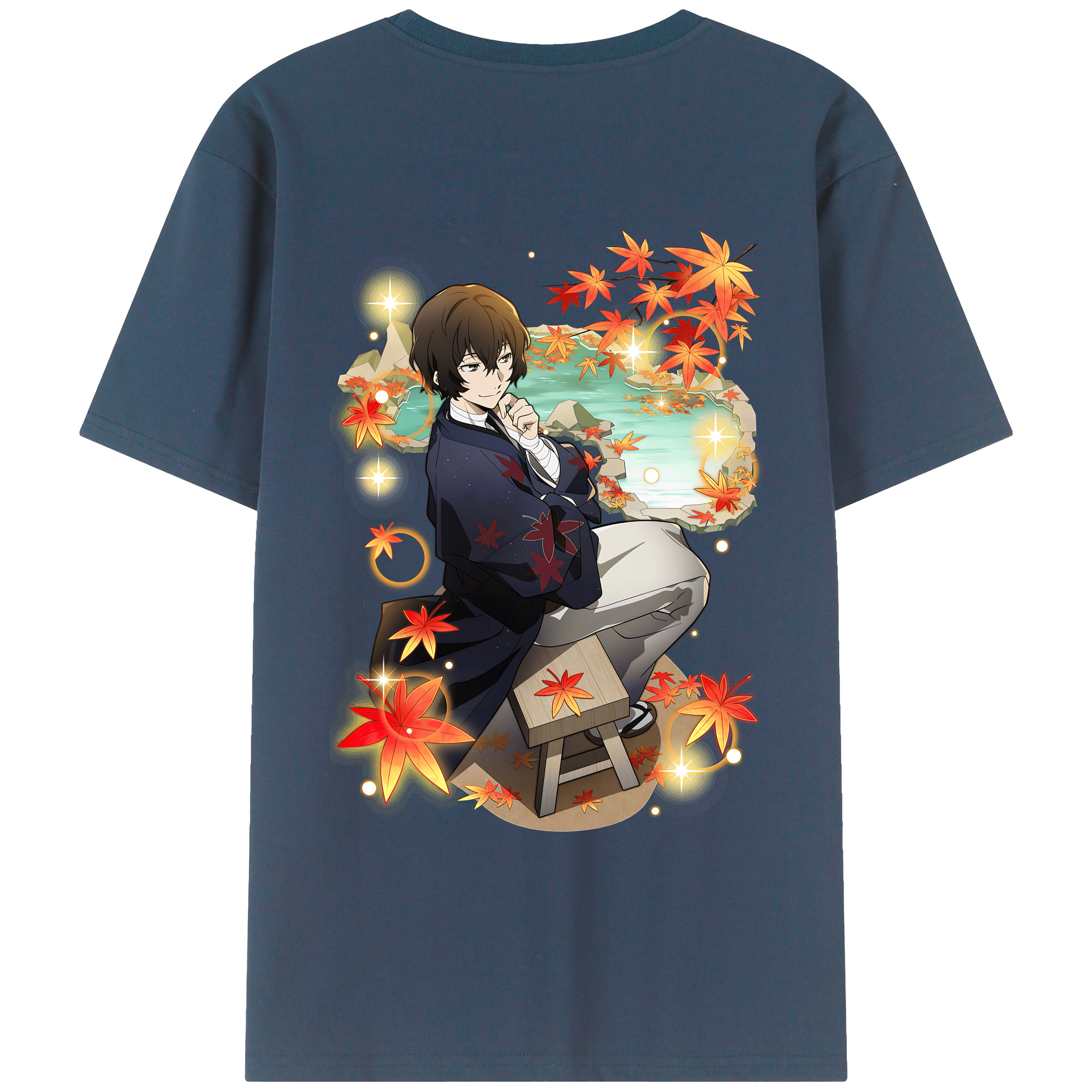（画像用） 文豪ストレイドッグス Bungo Stray Dogs レディース半袖Tシャツ(バックプリント)