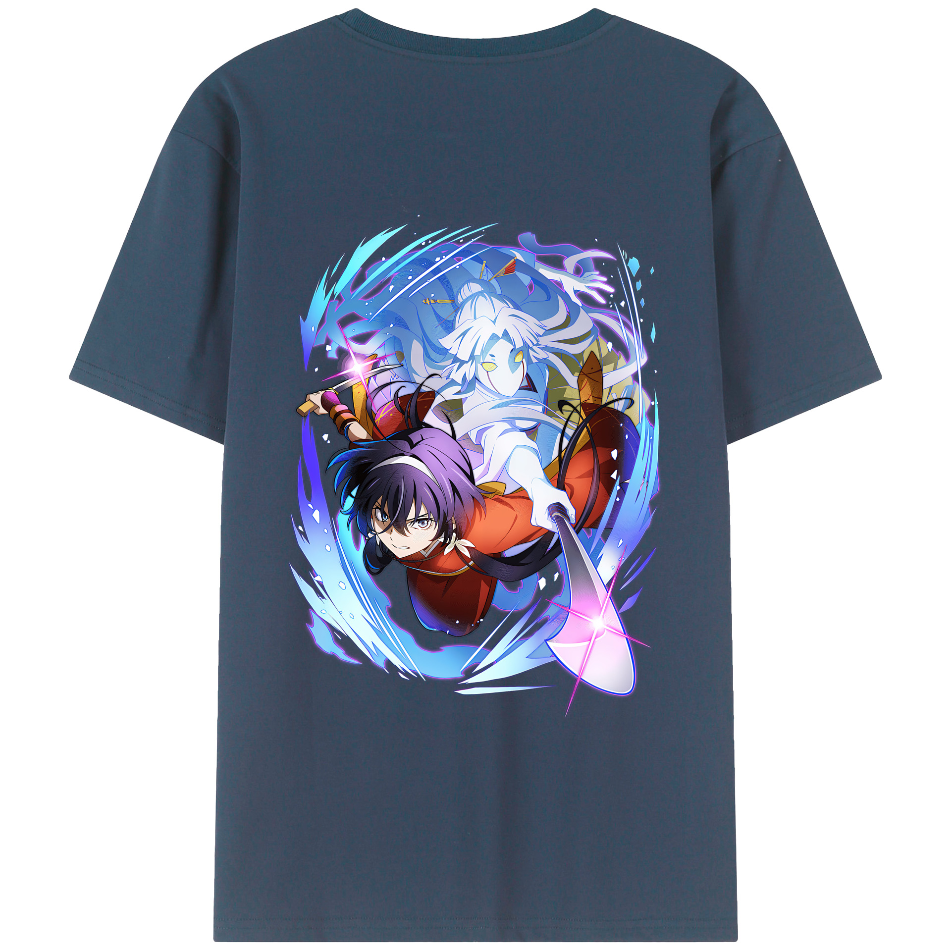 （画像用） 文豪ストレイドッグス Bungo Stray Dogs レディース半袖Tシャツ(バックプリント)