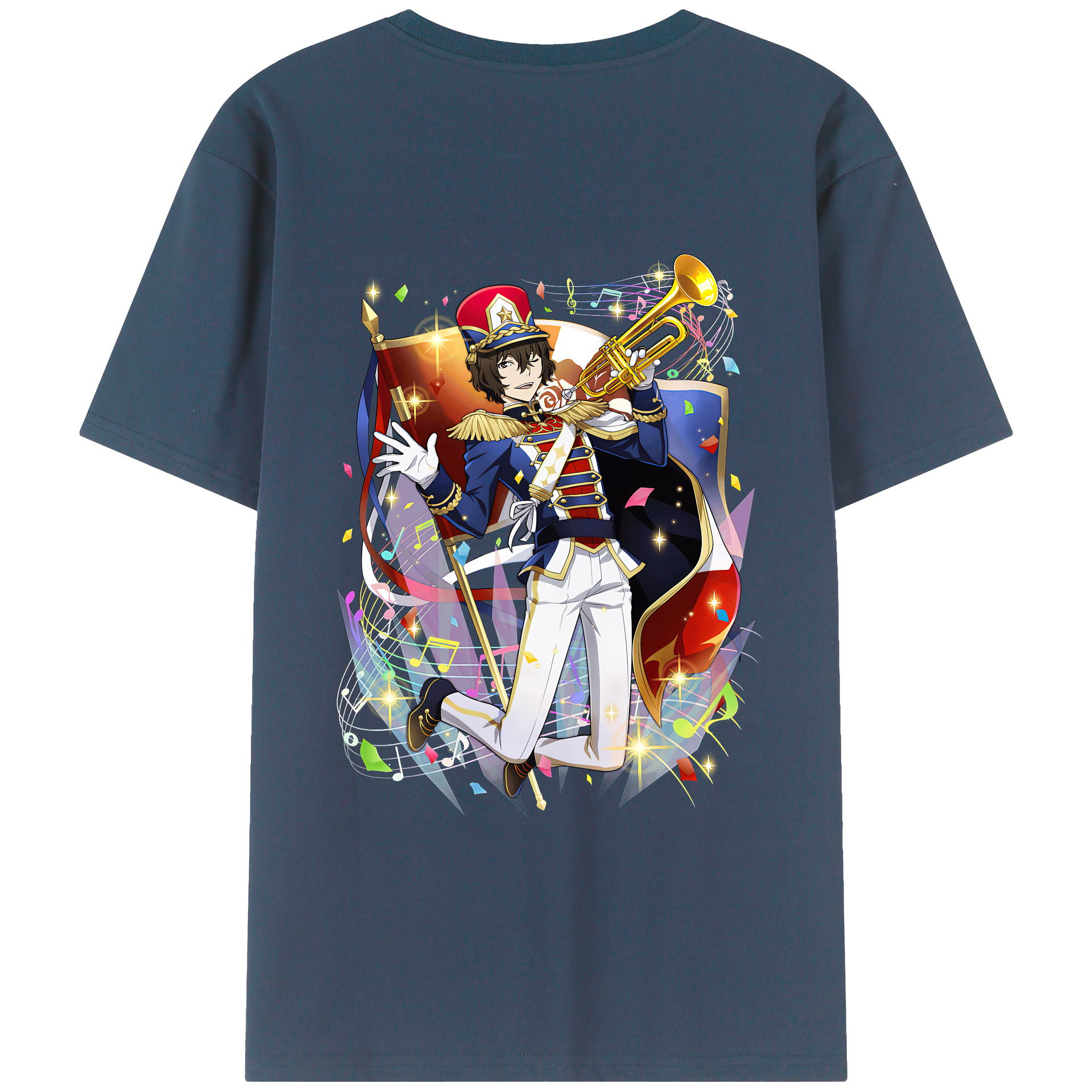 （画像用） 文豪ストレイドッグス Bungo Stray Dogs レディース半袖Tシャツ(バックプリント)