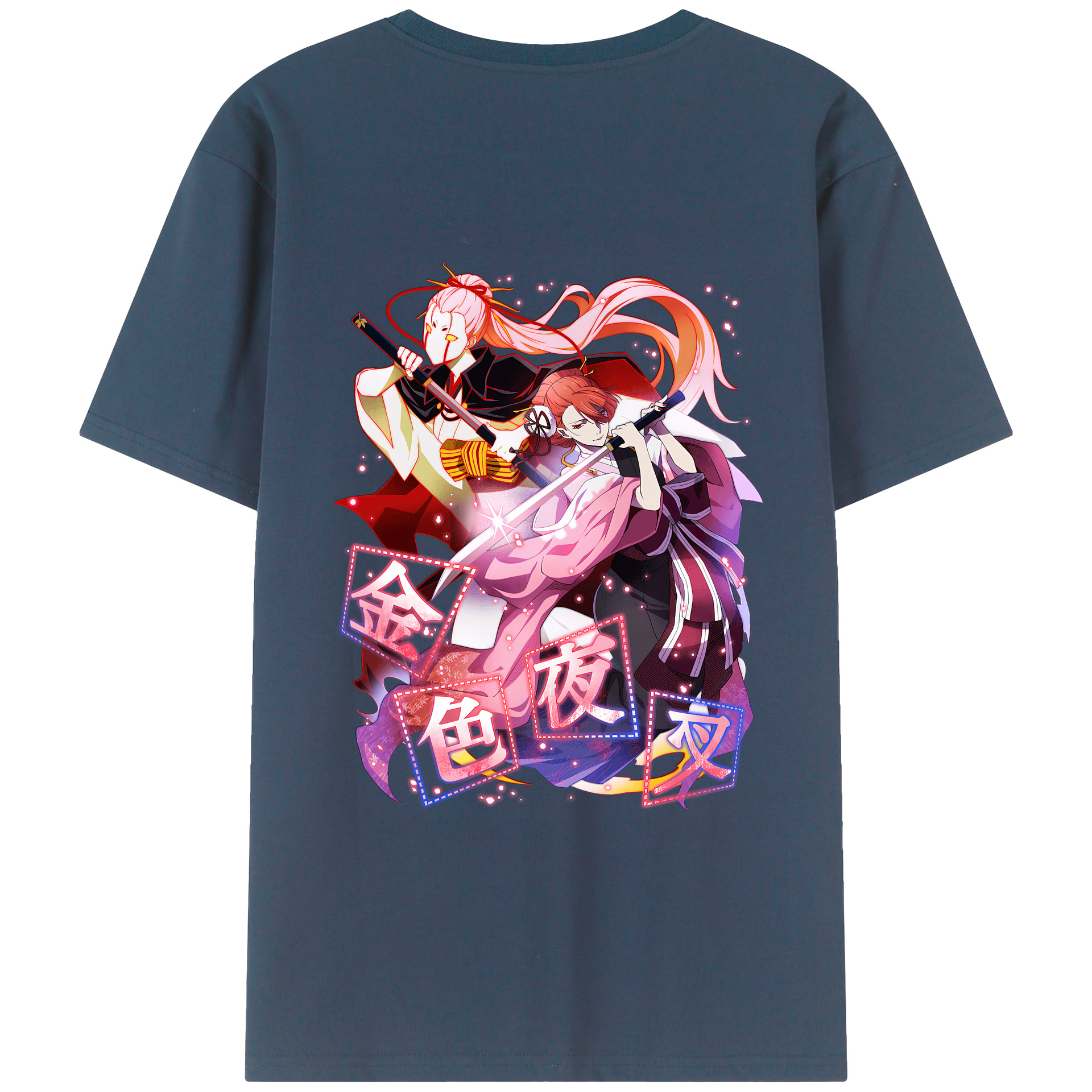 （画像用） 文豪ストレイドッグス Bungo Stray Dogs レディース半袖Tシャツ(バックプリント)