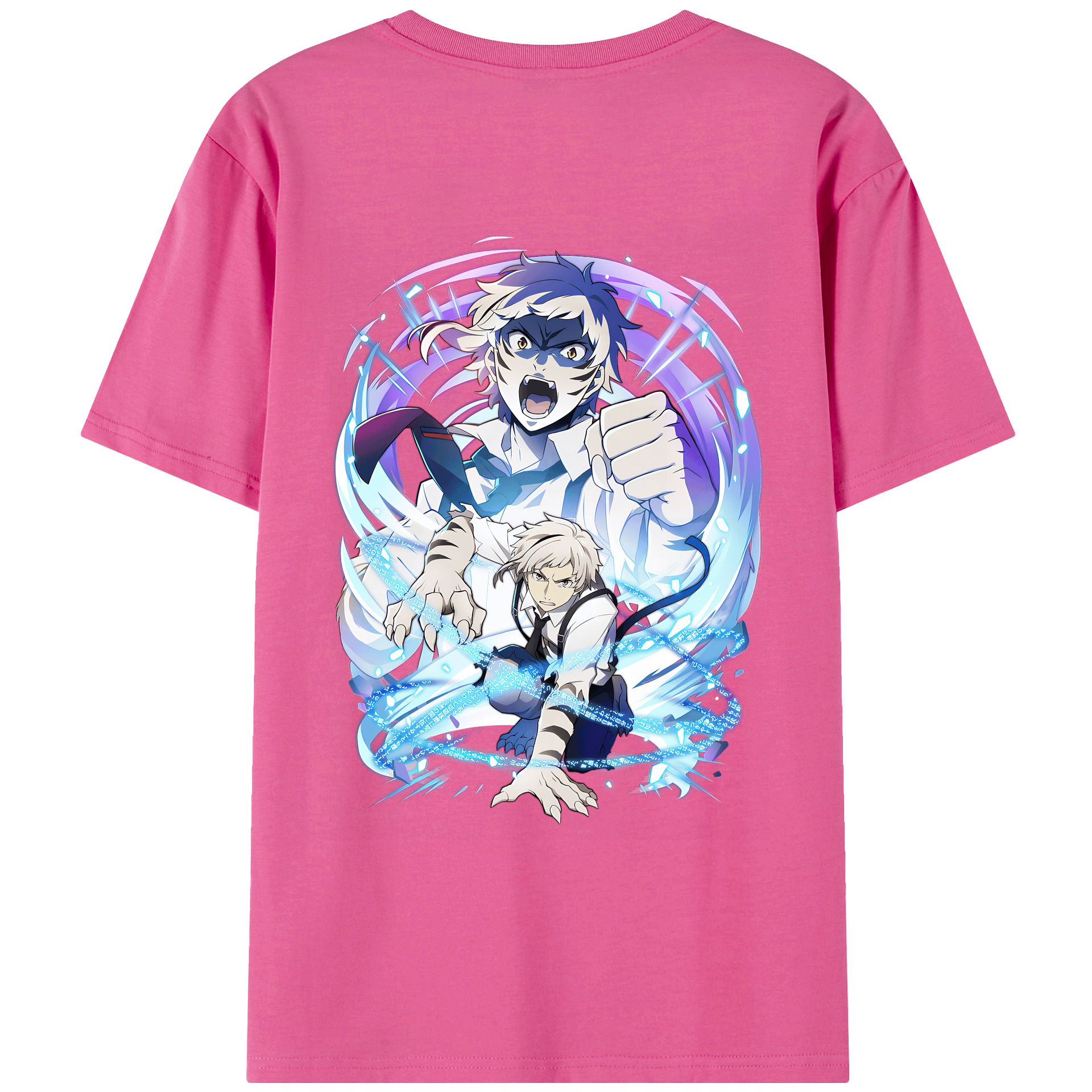 （画像用） 文豪ストレイドッグス Bungo Stray Dogs レディース半袖Tシャツ(バックプリント)