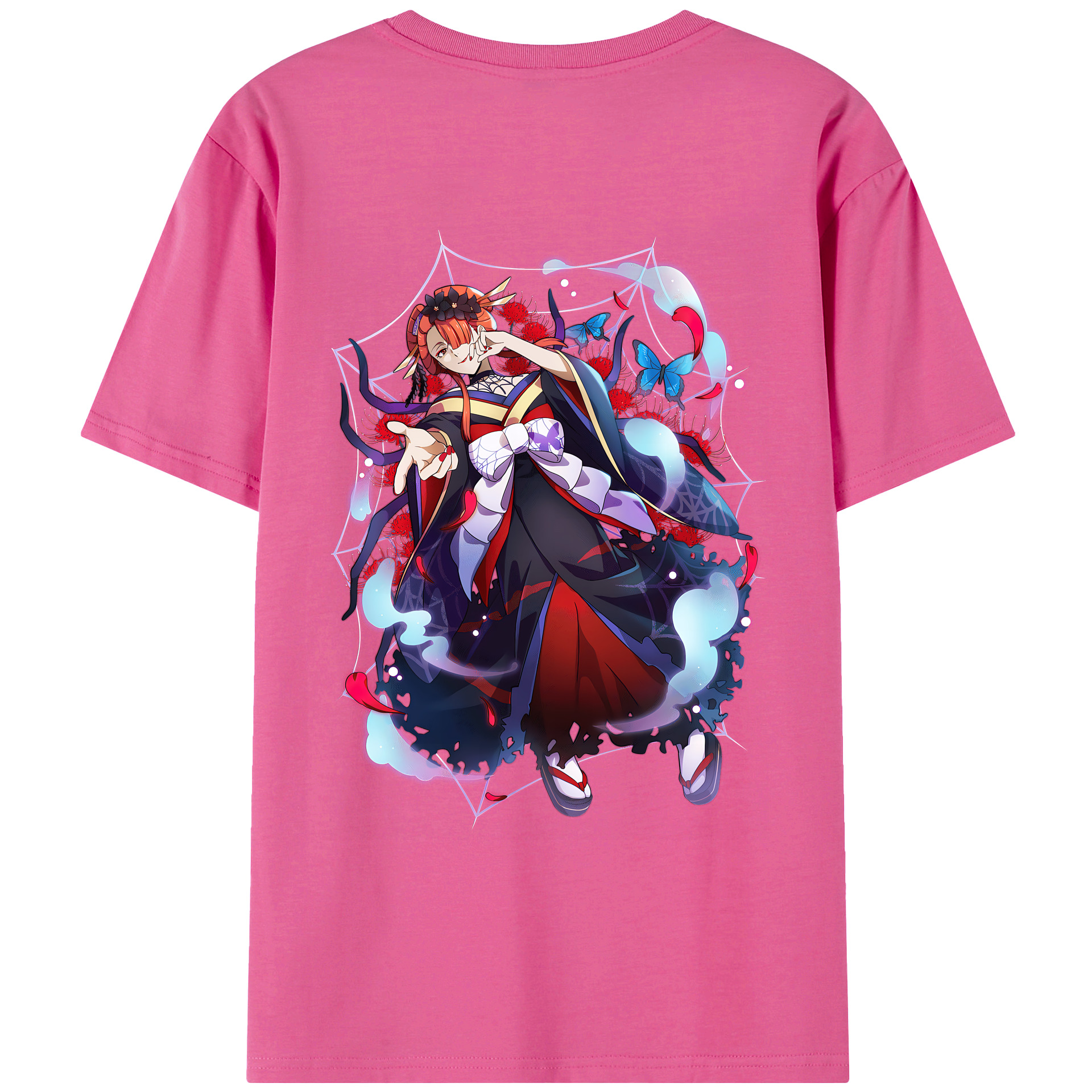 （画像用） 文豪ストレイドッグス Bungo Stray Dogs レディース半袖Tシャツ(バックプリント)