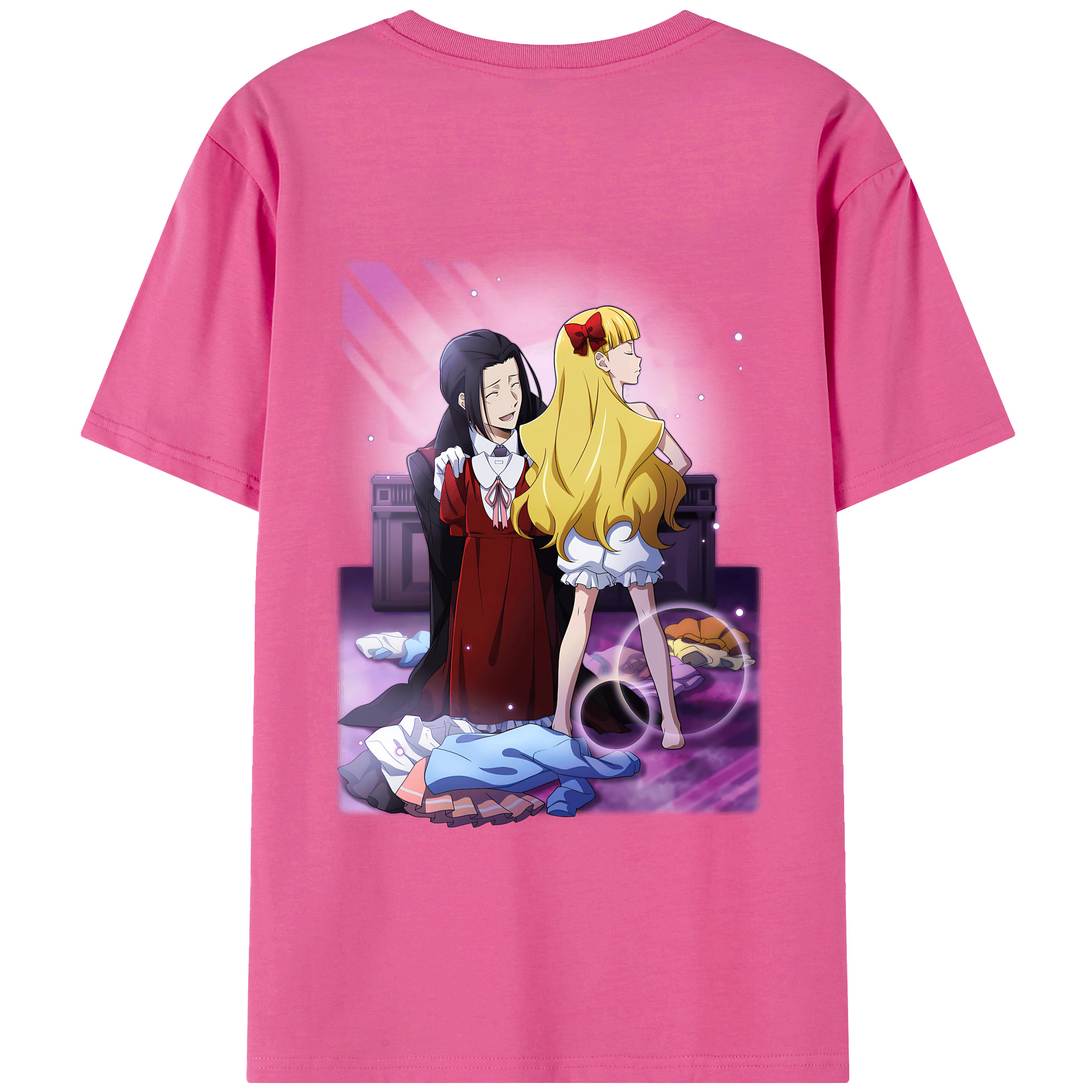 （画像用） 文豪ストレイドッグス Bungo Stray Dogs レディース半袖Tシャツ(バックプリント)