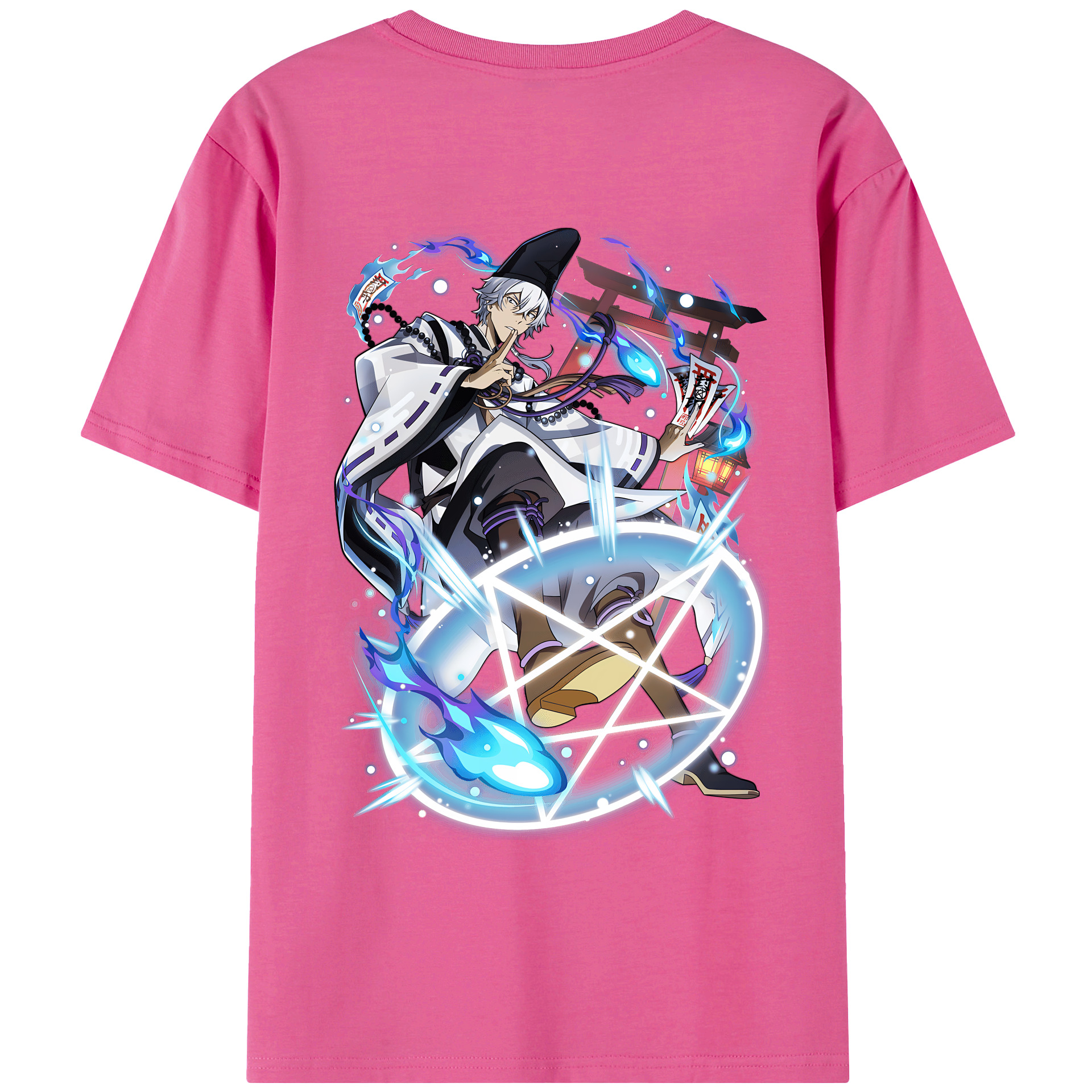 （画像用） 文豪ストレイドッグス Bungo Stray Dogs レディース半袖Tシャツ(バックプリント)