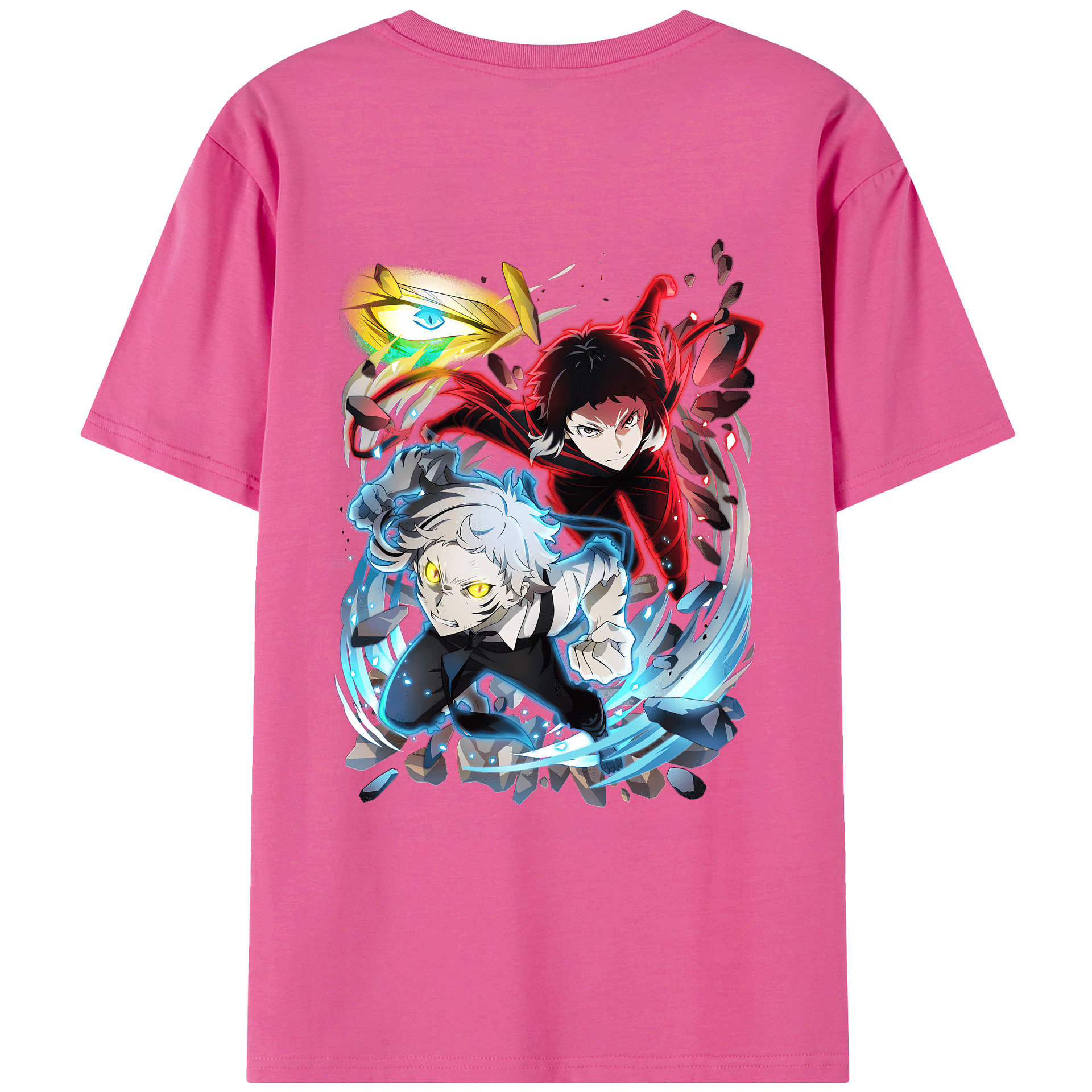 （画像用） 文豪ストレイドッグス Bungo Stray Dogs レディース半袖Tシャツ(バックプリント)