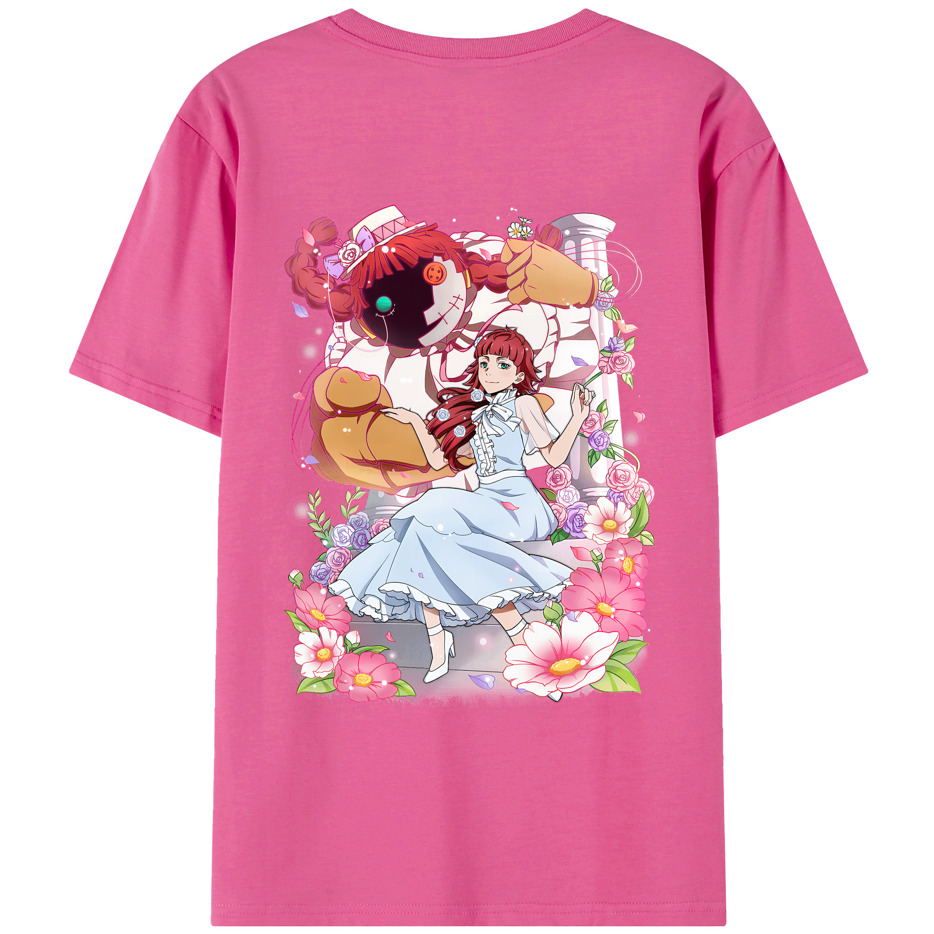 （画像用） 文豪ストレイドッグス Bungo Stray Dogs レディース半袖Tシャツ(バックプリント)