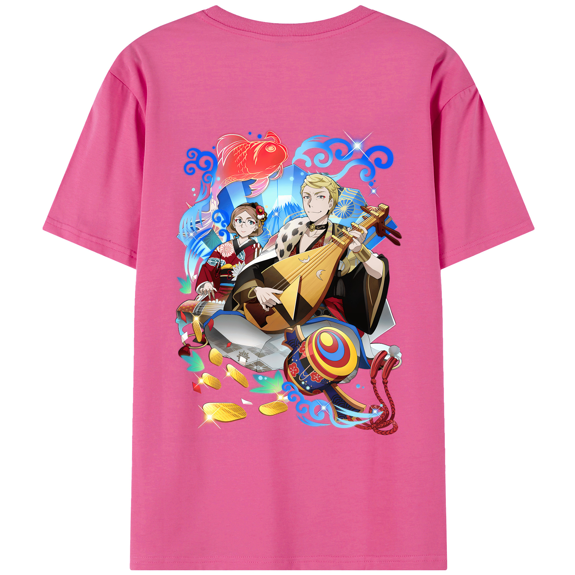 （画像用） 文豪ストレイドッグス Bungo Stray Dogs レディース半袖Tシャツ(バックプリント)