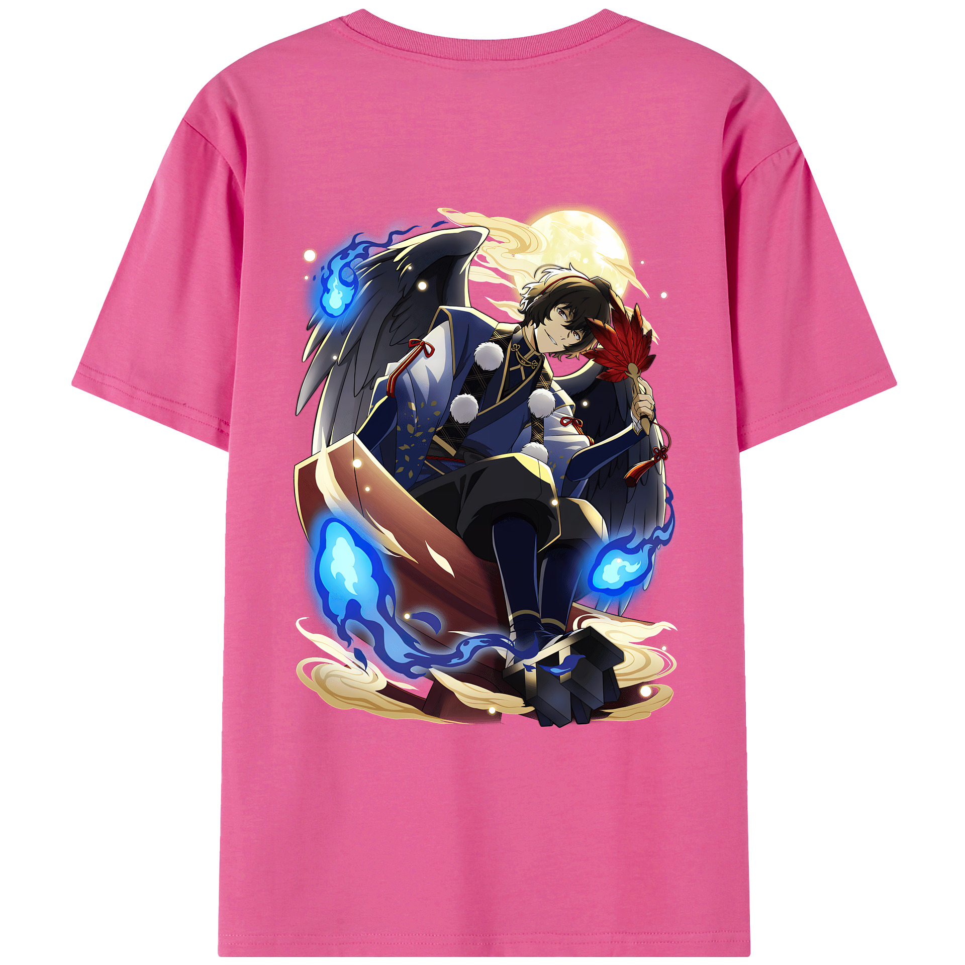 （画像用） 文豪ストレイドッグス Bungo Stray Dogs レディース半袖Tシャツ(バックプリント)