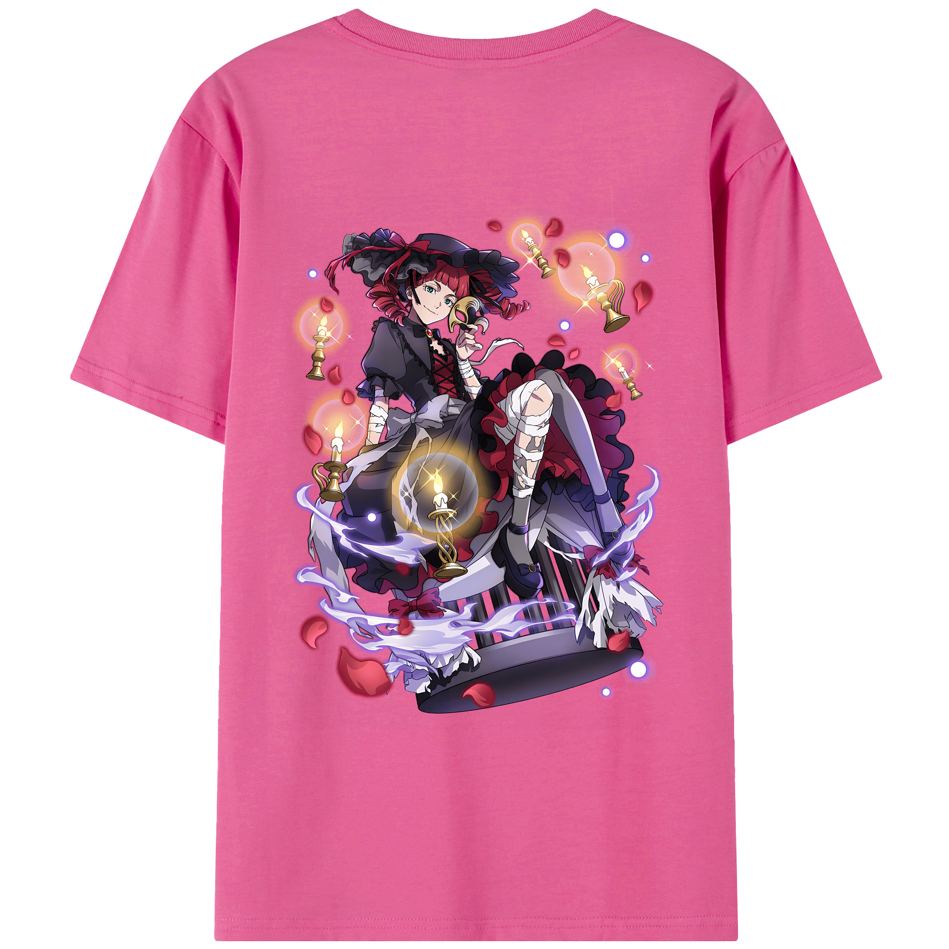 （画像用） 文豪ストレイドッグス Bungo Stray Dogs レディース半袖Tシャツ(バックプリント)